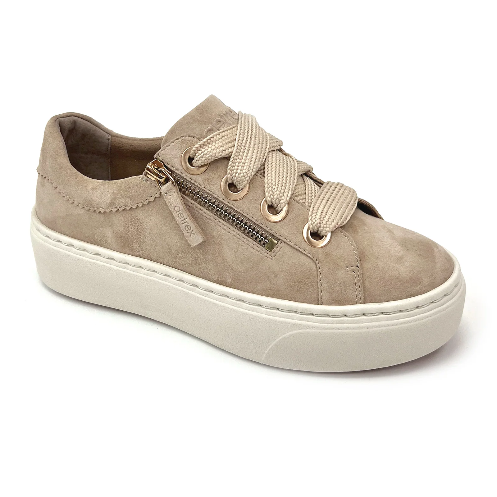 Aetrex Aubrey Sneaker (Women) - Tan - Image 3