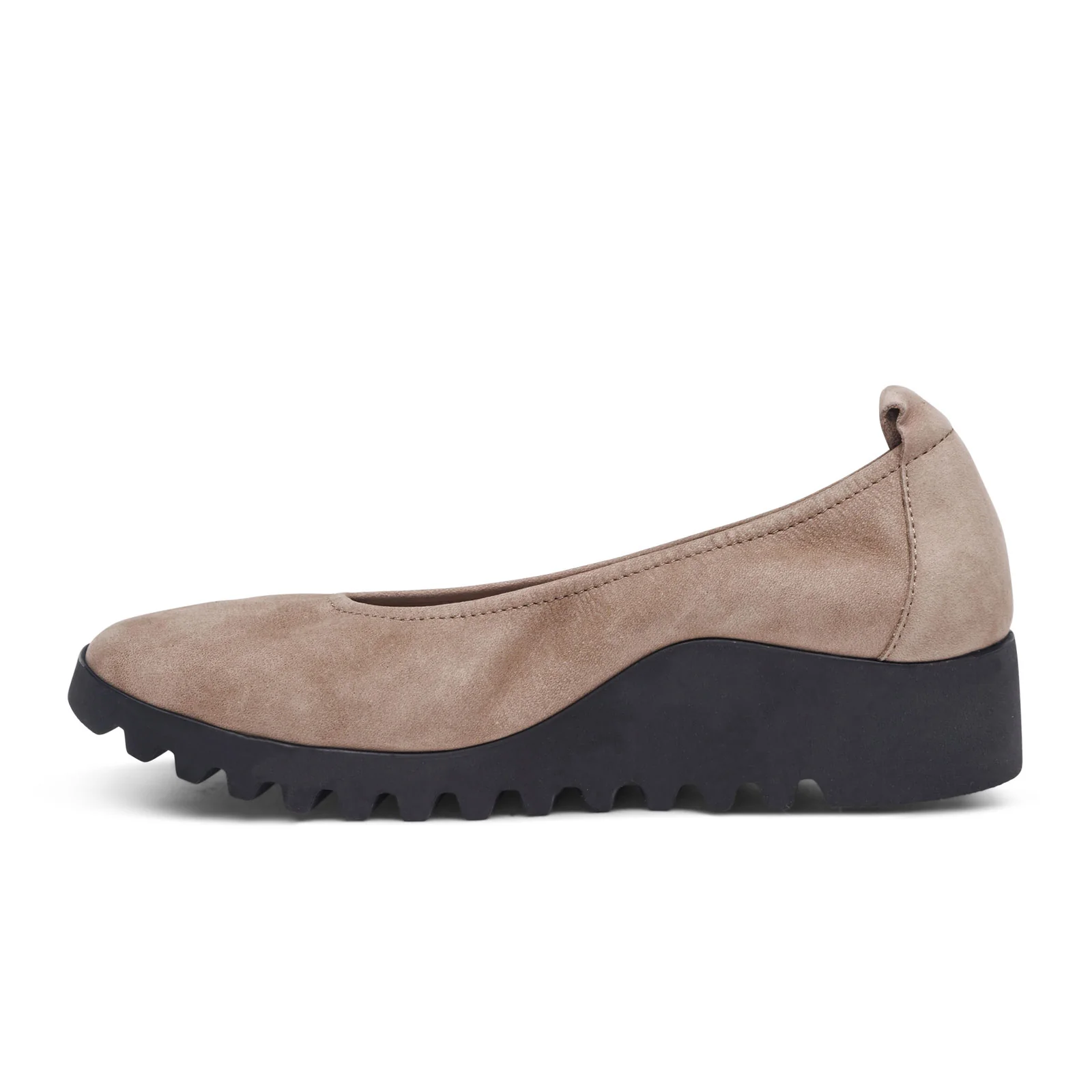 Aetrex Brianna Ballet Flat (Women) - Taupe - Image 2