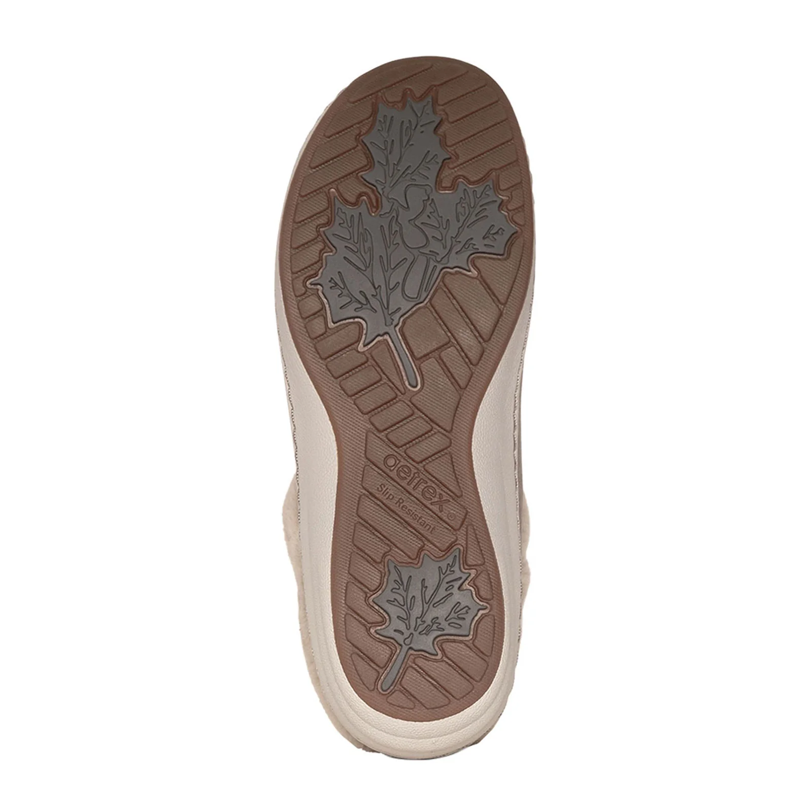 Aetrex Chrissy Slip On (Women) - Beige Leather - Image 4