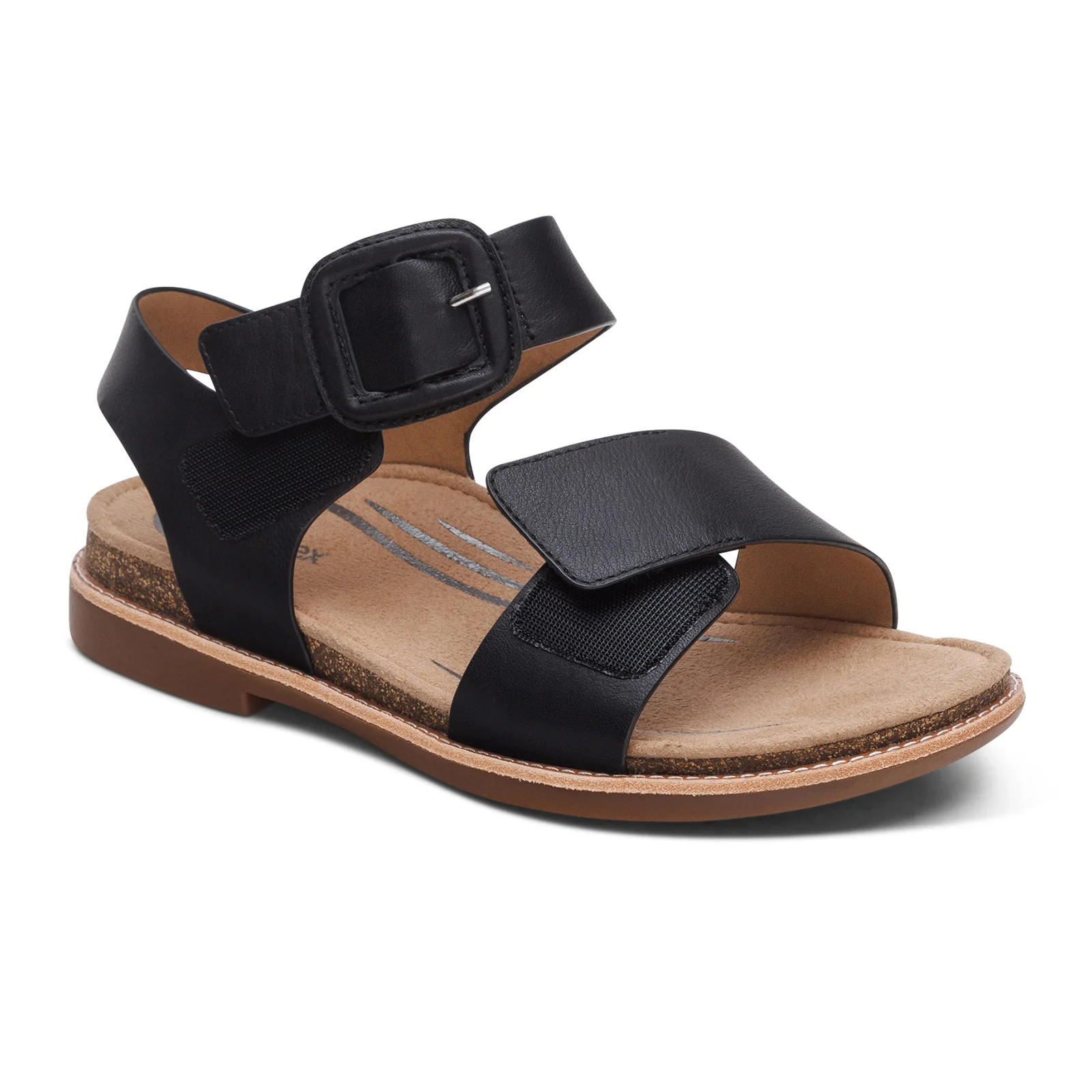 Aetrex Claire Backstrap Sandal (Women) - Black - Image 4