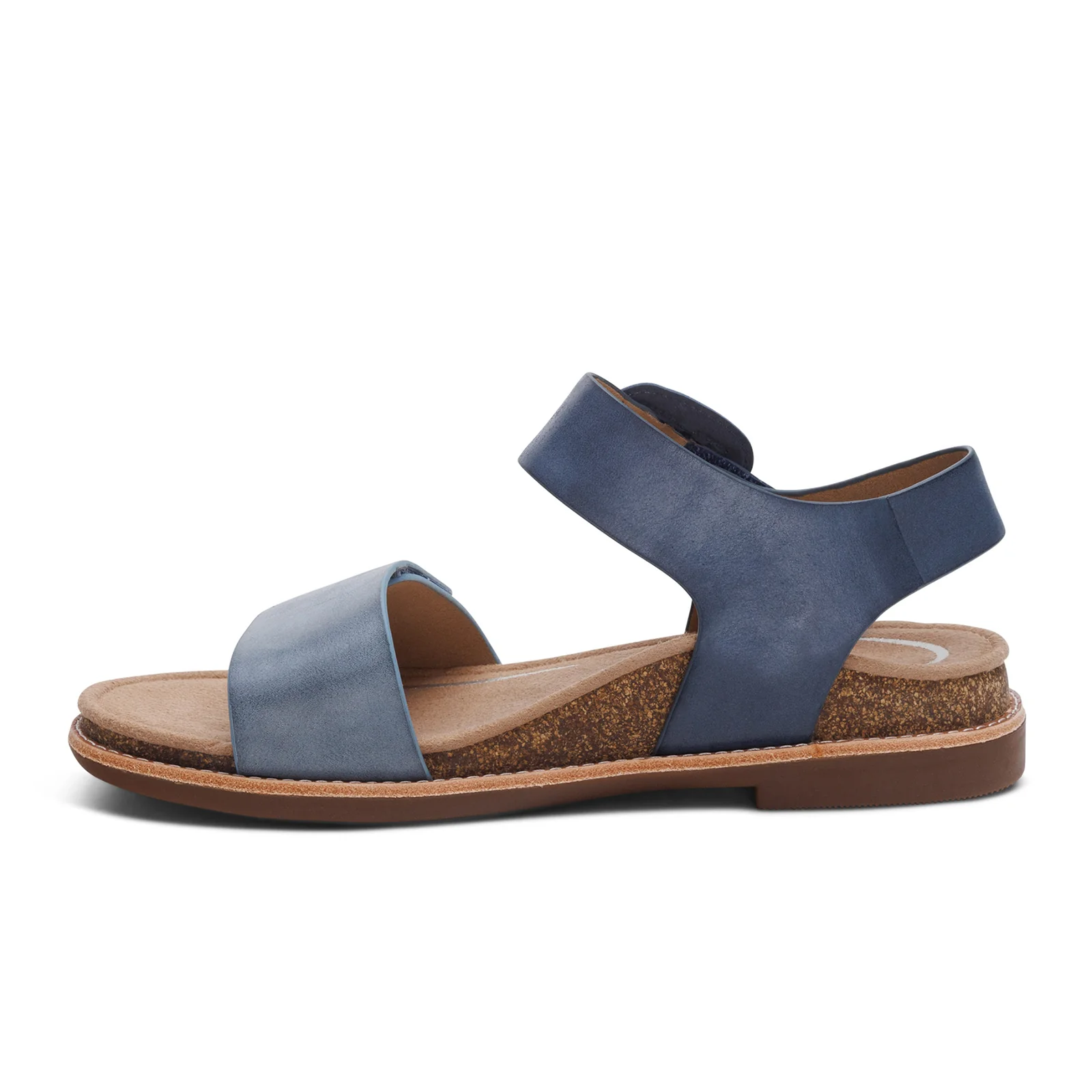 Aetrex Claire Backstrap Sandal (Women) - Navy - Image 2