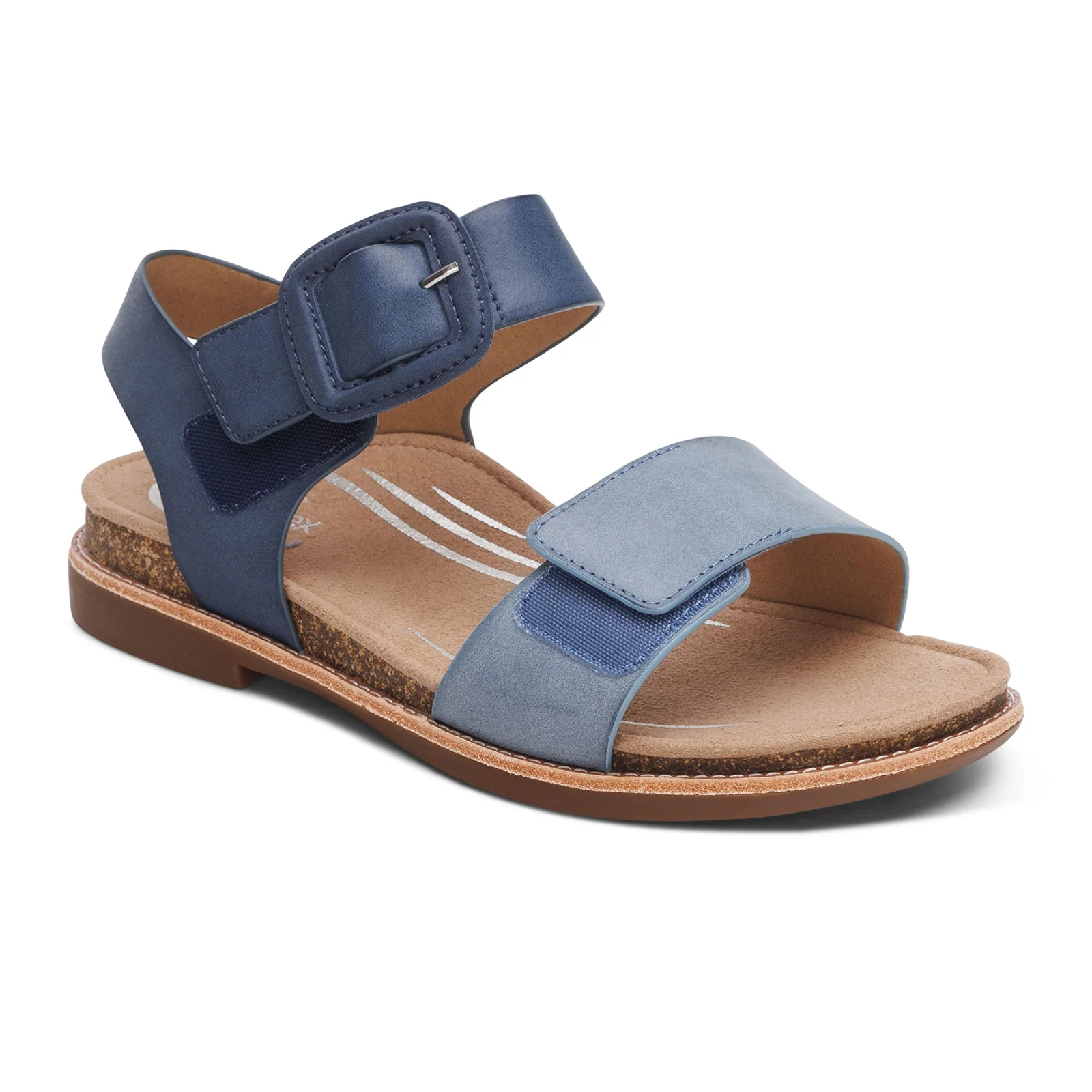 Aetrex Claire Backstrap Sandal (Women) - Navy - Image 4