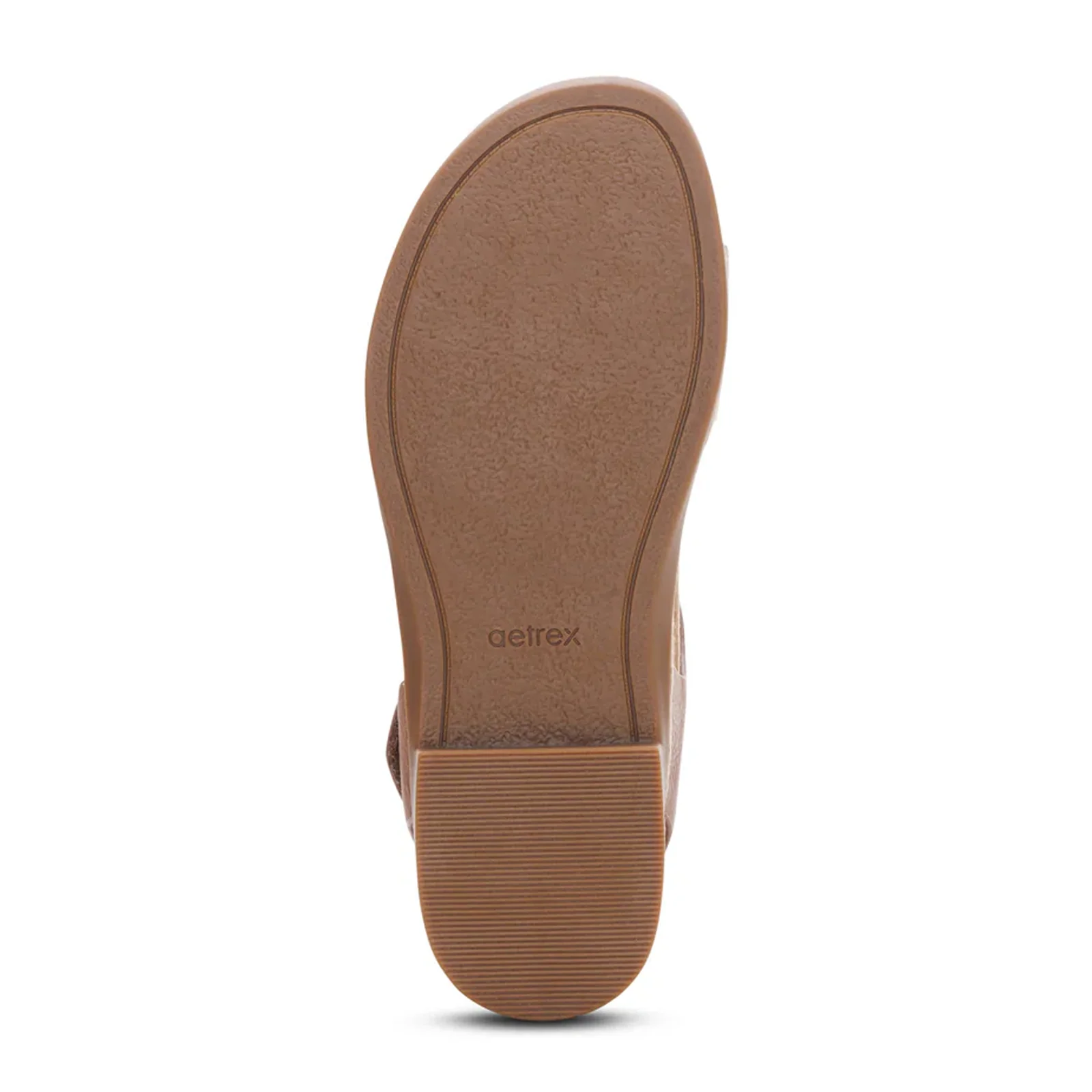 Aetrex Claire Backstrap Sandal (Women) - Taupe Multi - Image 6