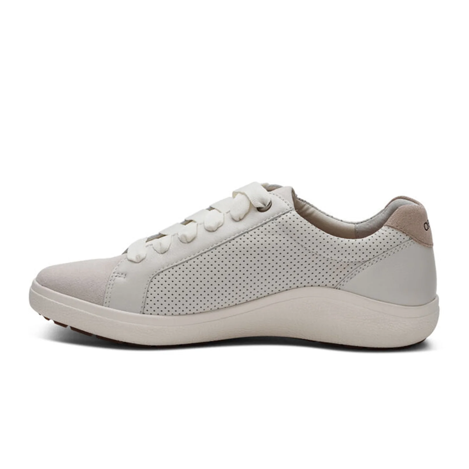 Aetrex Courtney Lace Up Sneaker (Women) - Chalk - Image 2