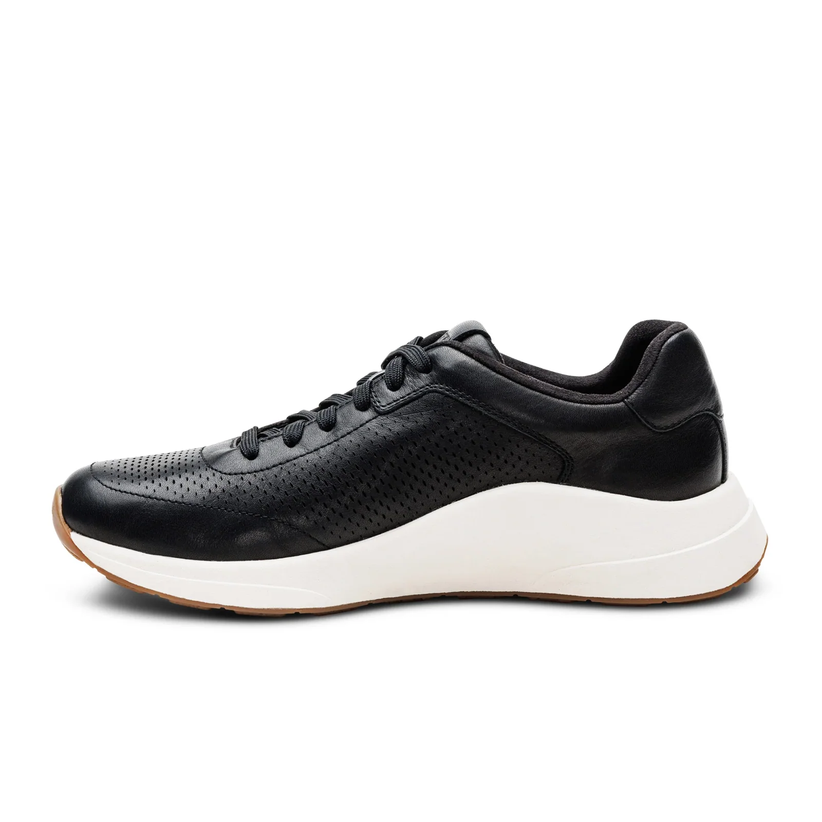 Aetrex Drew Sneaker (Men) - Black - Image 2