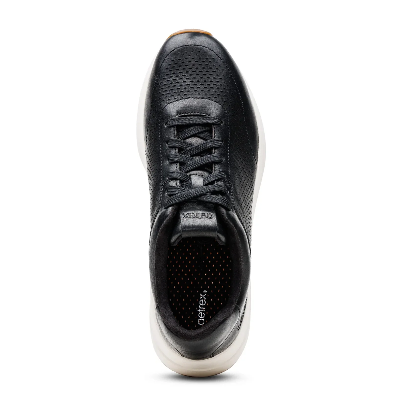 Aetrex Drew Sneaker (Men) - Black - Image 5