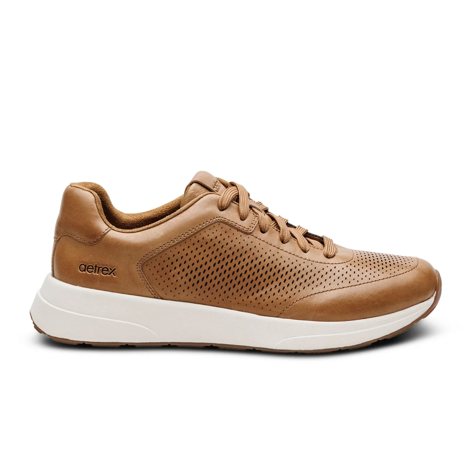 Aetrex Drew Sneaker (Men) - Tan