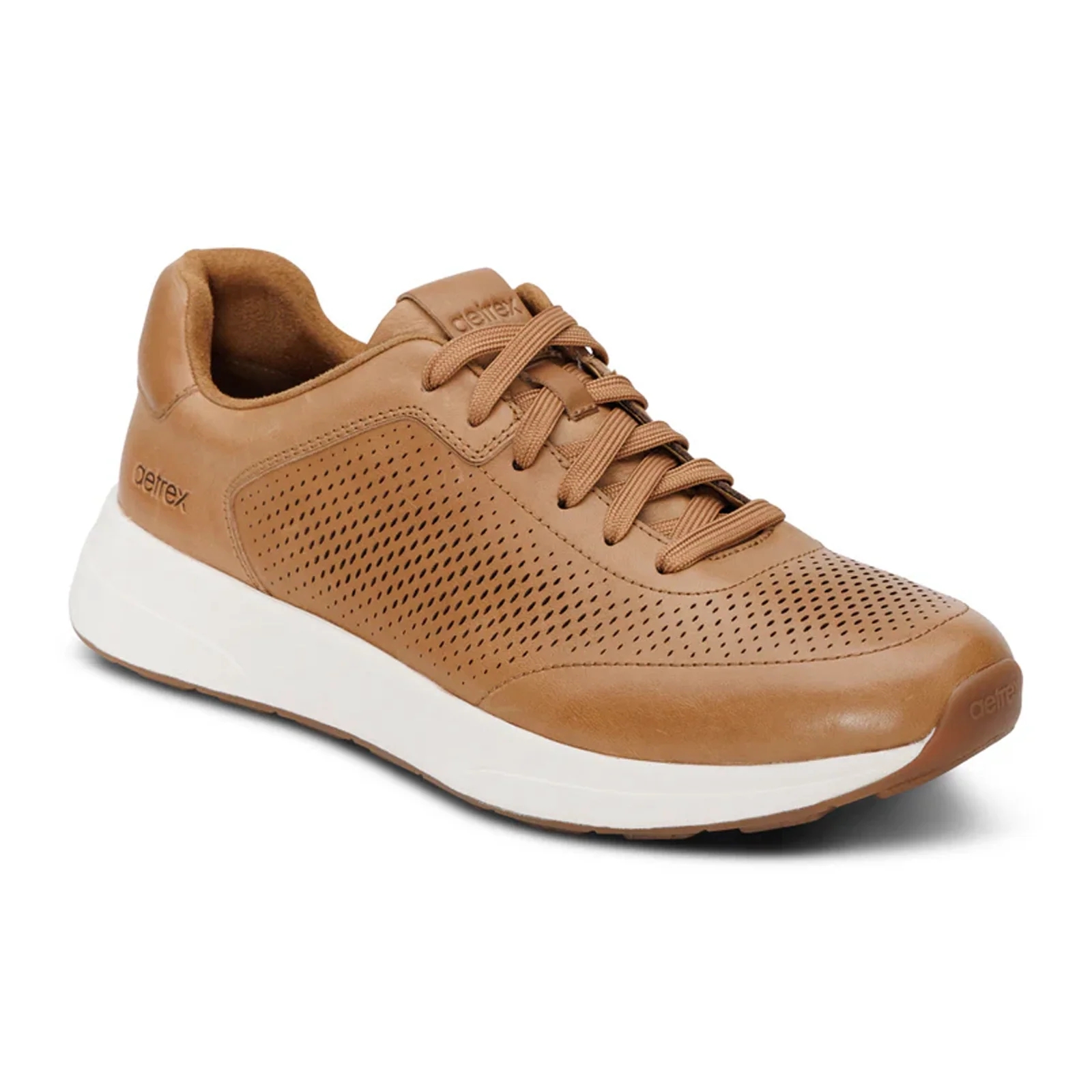 Aetrex Drew Sneaker (Men) - Tan - Image 3