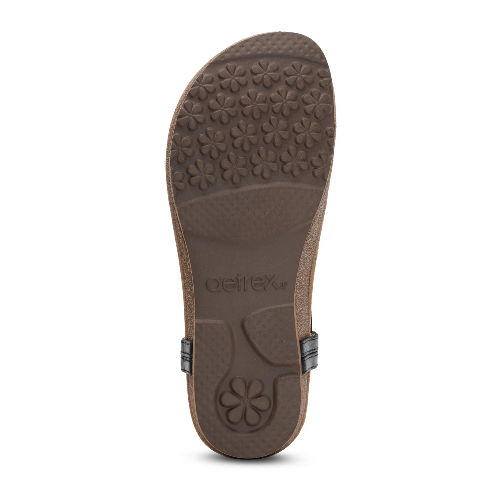 Aetrex Evelyn Backstrap Sandal (Women) - Black - Image 5