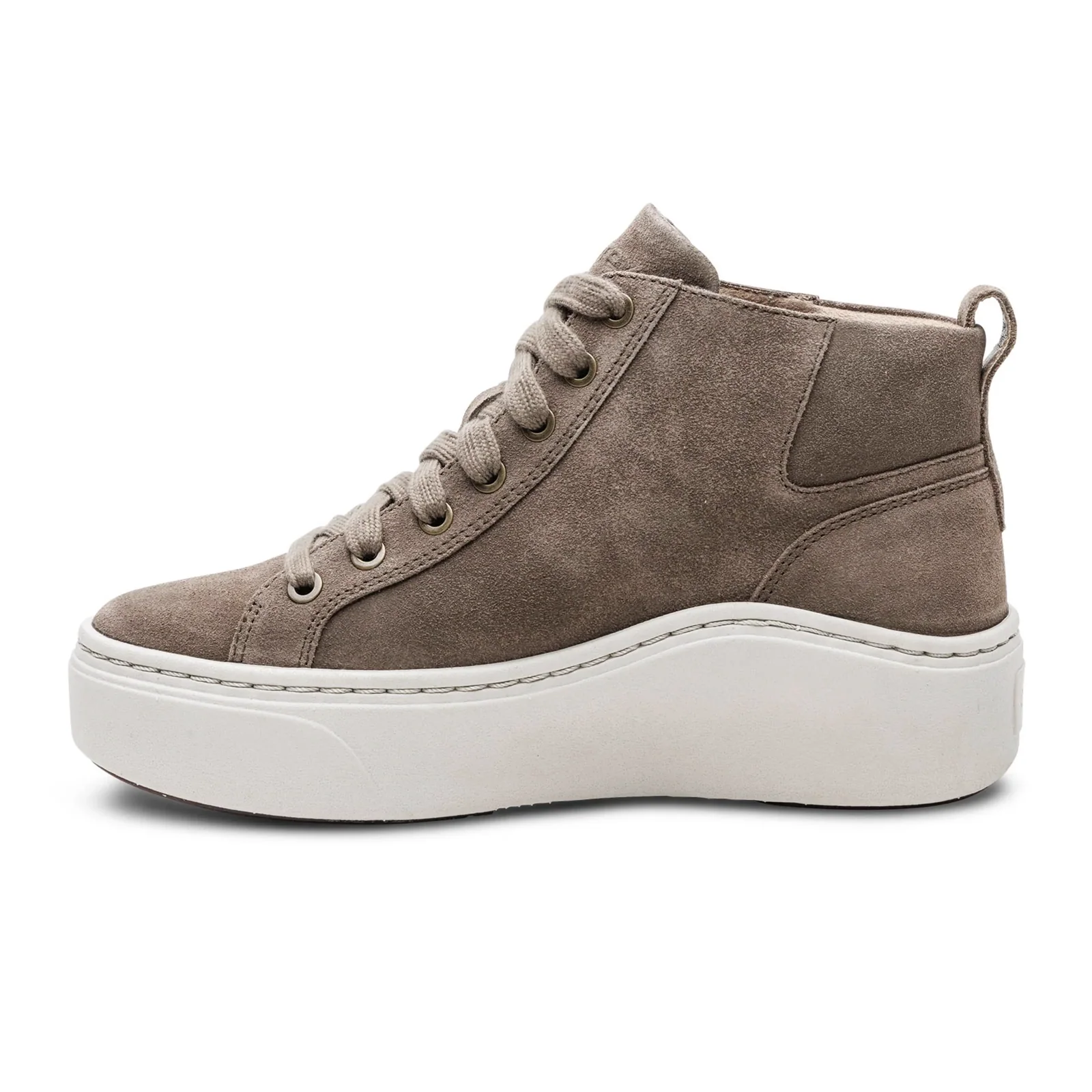 Aetrex Gianna Mid Sneaker (Women) - Taupe - Image 2