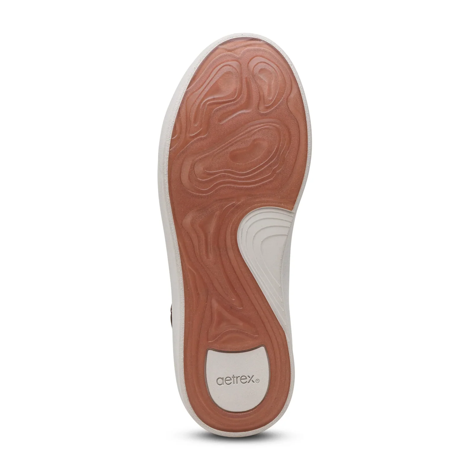 Aetrex Gianna Mid Sneaker (Women) - Taupe - Image 7