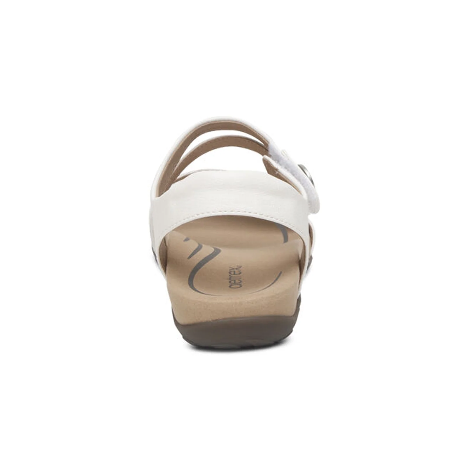 Aetrex Jess Backstrap Sandal (Women) - White - Image 4