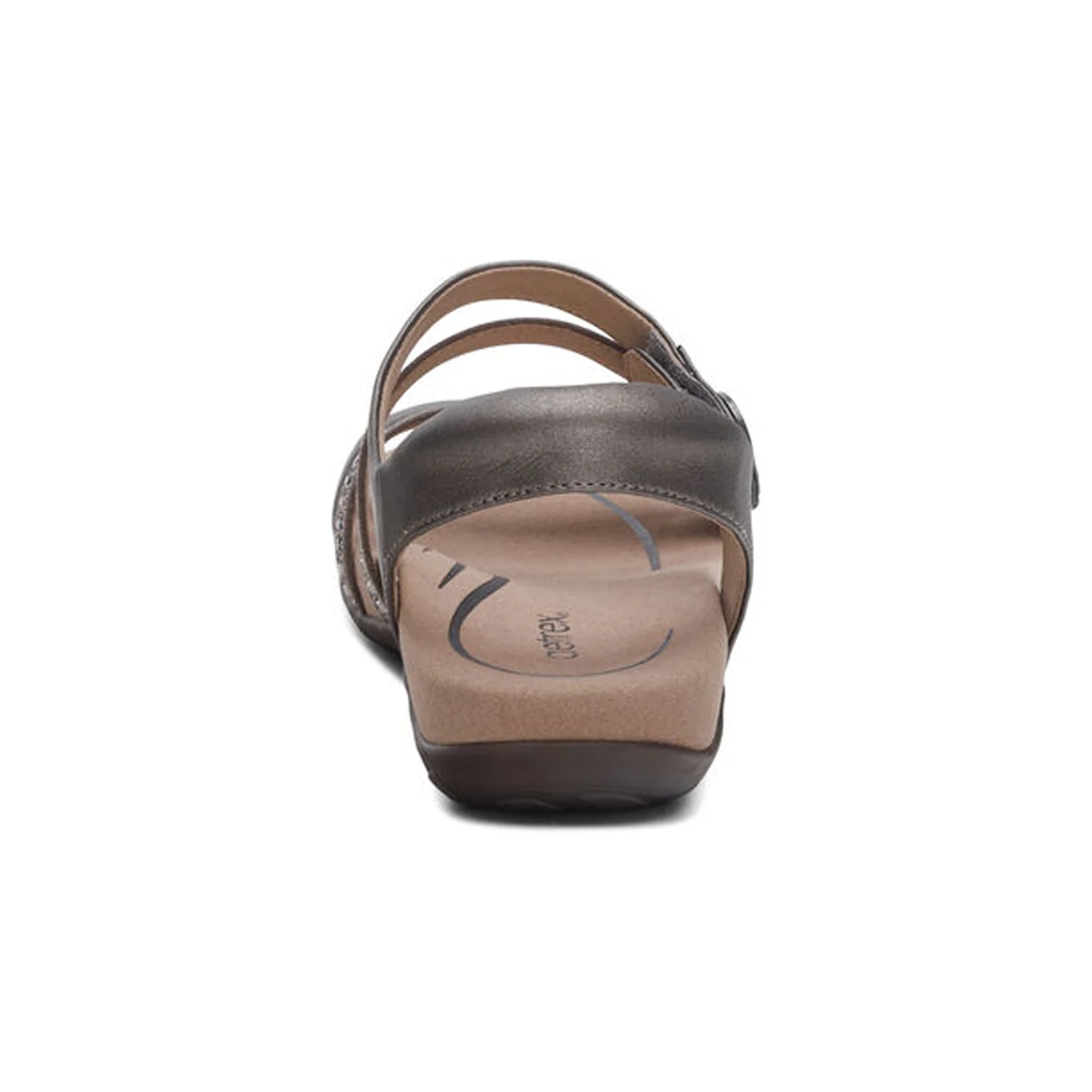 Aetrex Jess Jeweled Backstrap Sandal (Women) - Pewter Sparkle - Image 4