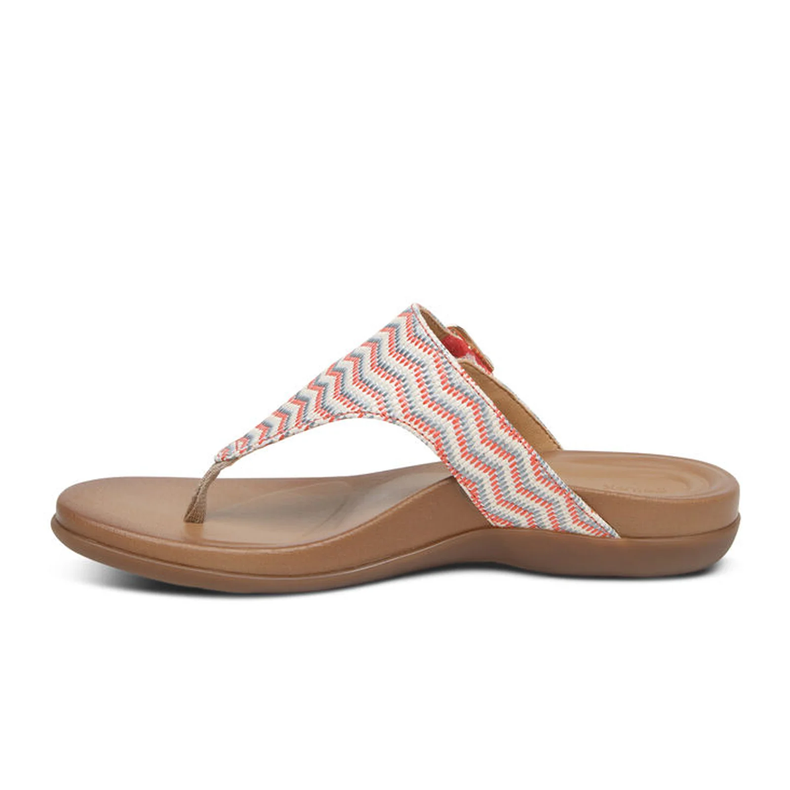 Aetrex Rita Sandal (Women) - Coral - Image 2