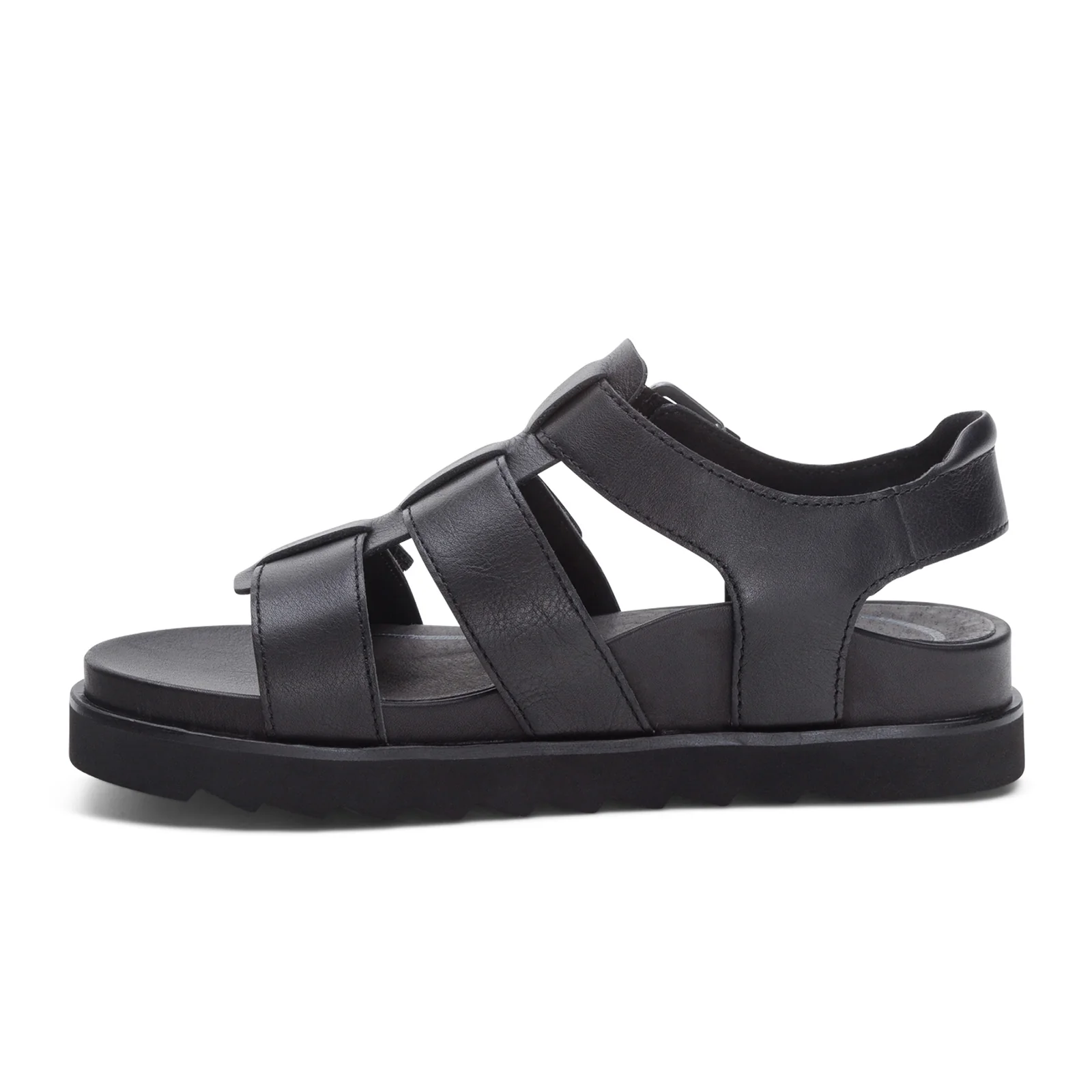 Aetrex Romy Backstrap Sandal (Women) - Black - Image 2