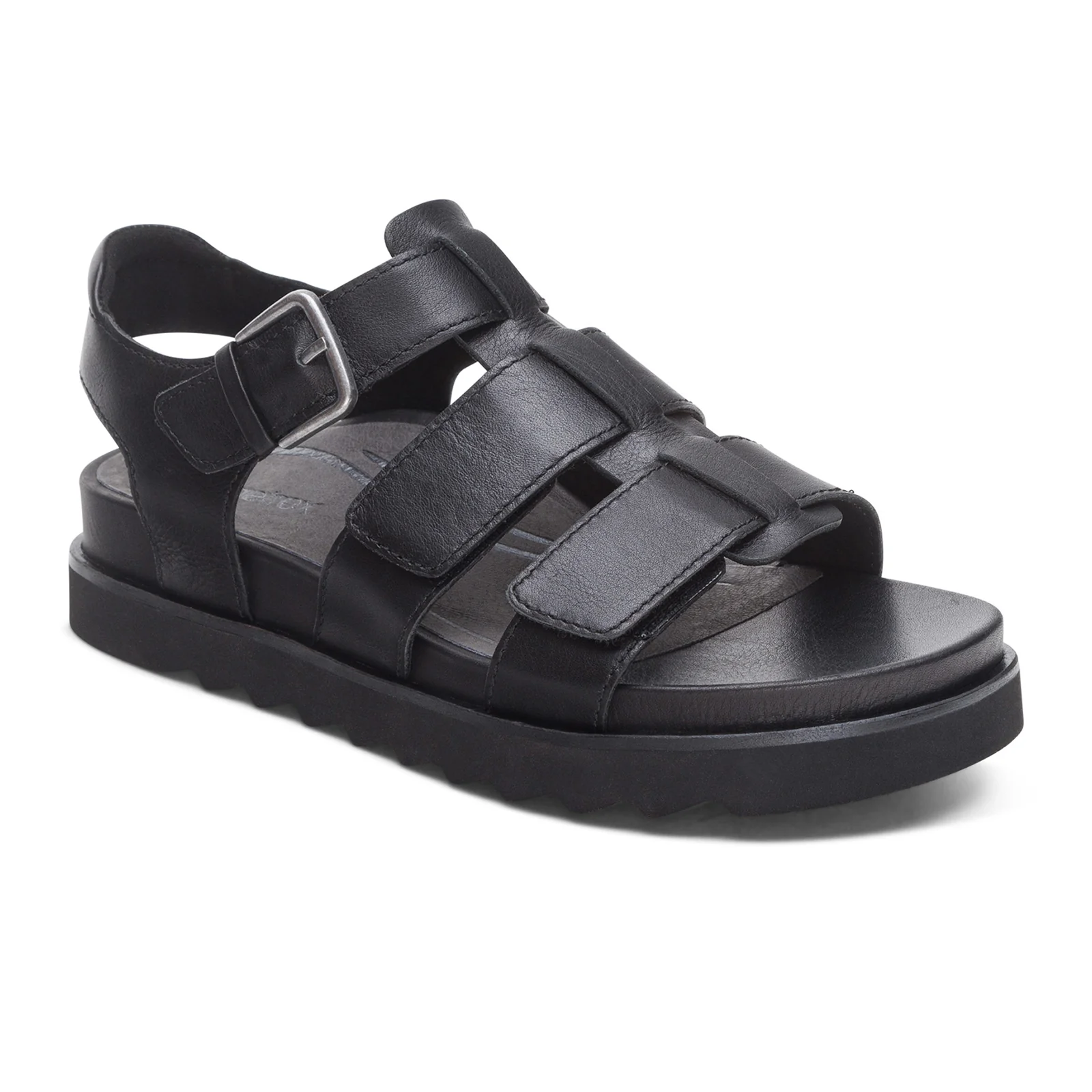 Aetrex Romy Backstrap Sandal (Women) - Black - Image 3