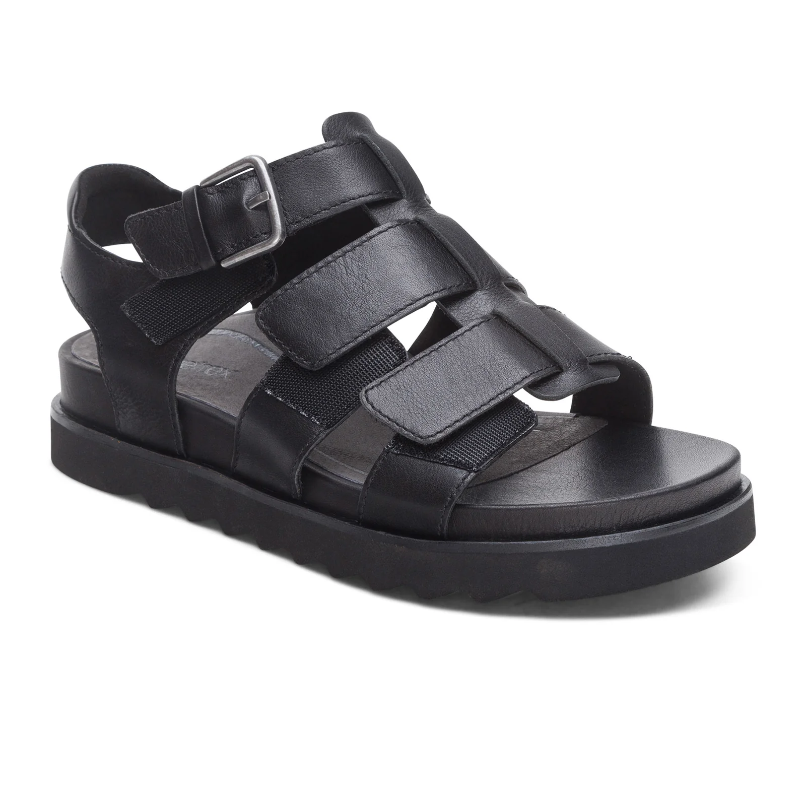Aetrex Romy Backstrap Sandal (Women) - Black - Image 4