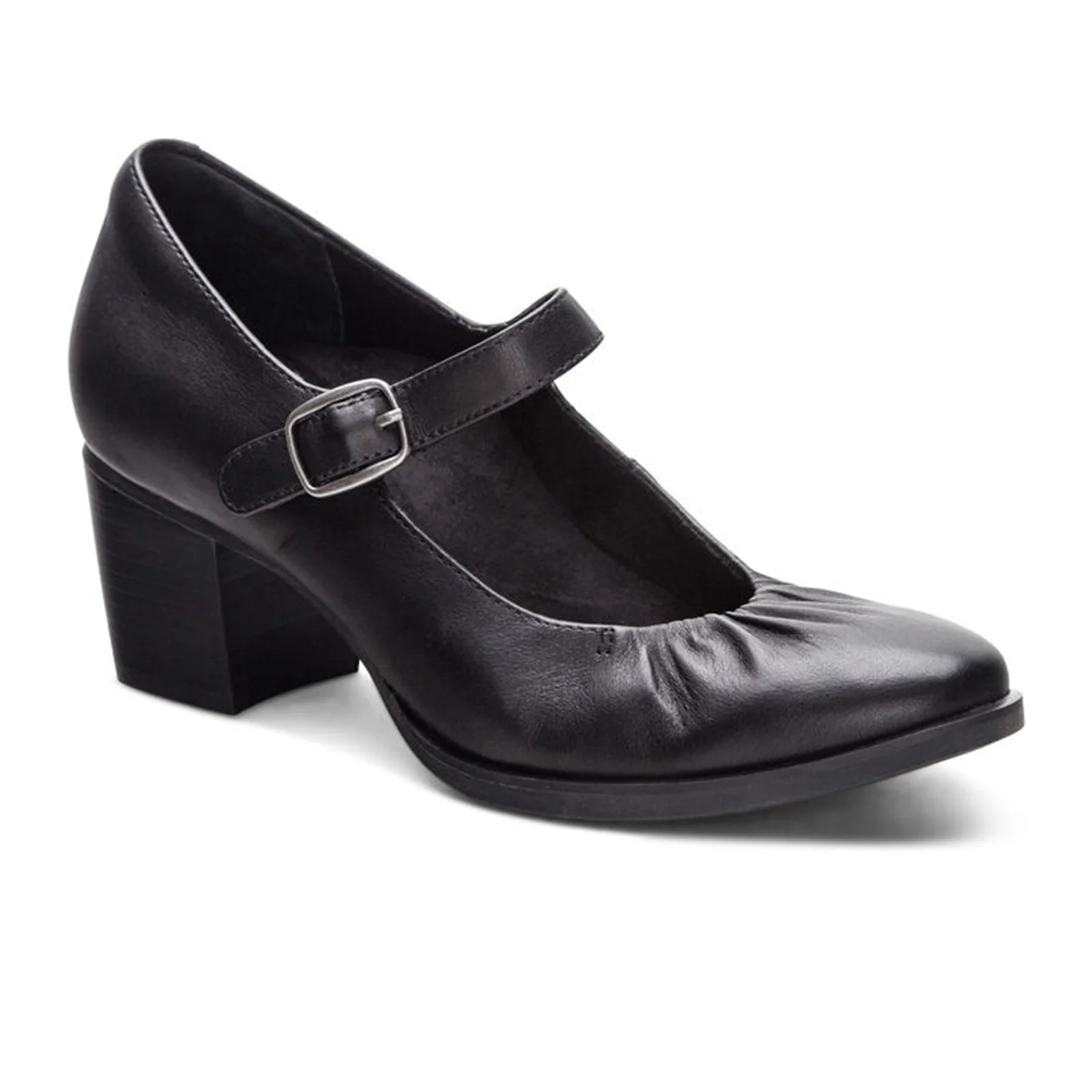 Aetrex Sara Heeled Mary Jane (Women) - Black - Image 3