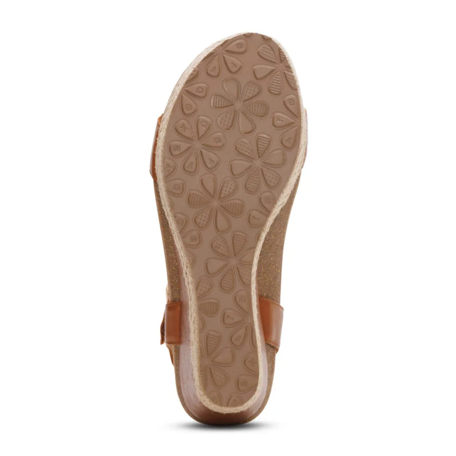Aetrex Sydney Wedge Sandal (Women) - Cognac - Image 6