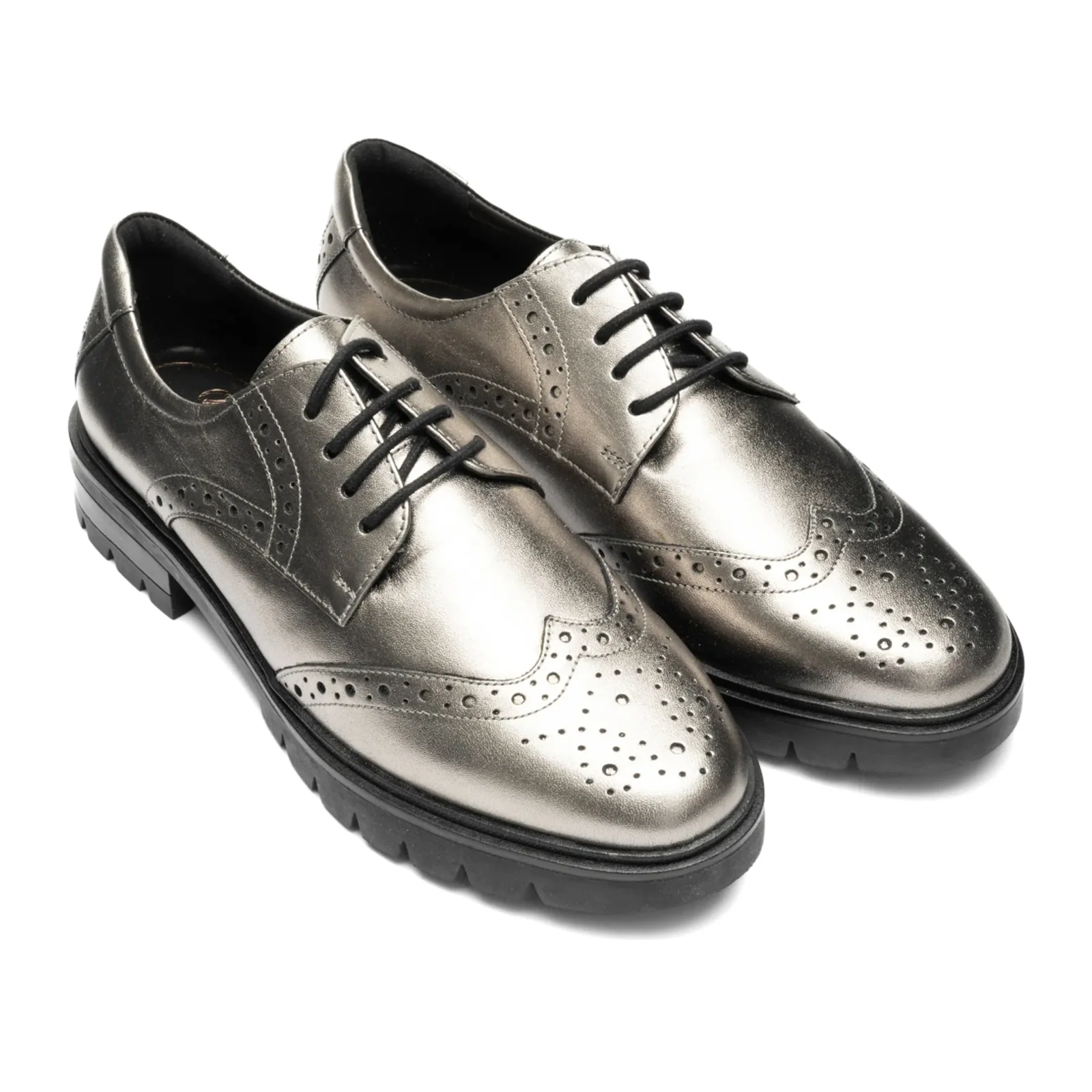 Ara Clementine Oxford (Women) - Cashmere Metallic Calf - Image 3