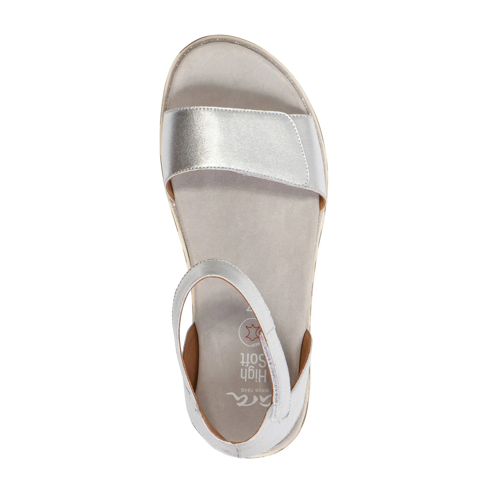 Ara Kasandra Backstrap Sandal (Women) - Silver Metallic - Image 5