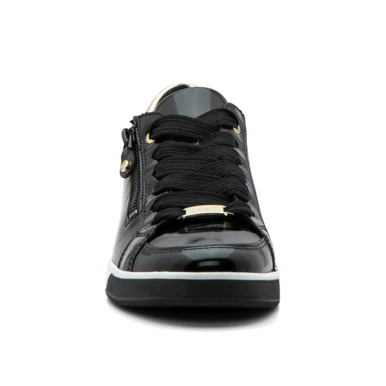 Ara Rei-Low Sneaker (Women) - Black Patent - Image 4