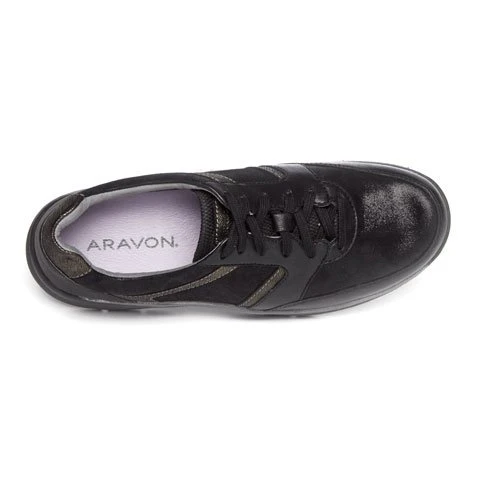 Aravon Pyper Ubal Sneaker (Women) - Black - Image 2