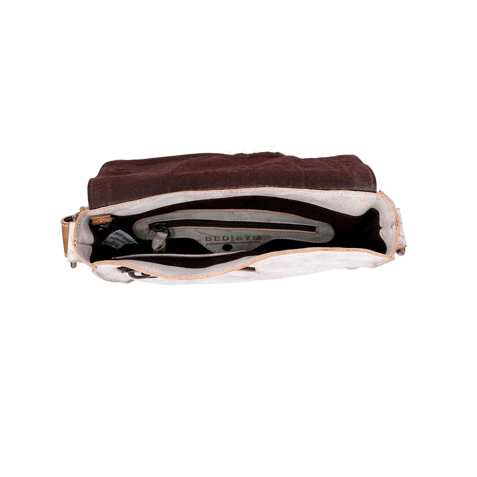 Bed Stu Venice Beach Crossbody Bag - Nectar Lux Tan Rustic - Image 3