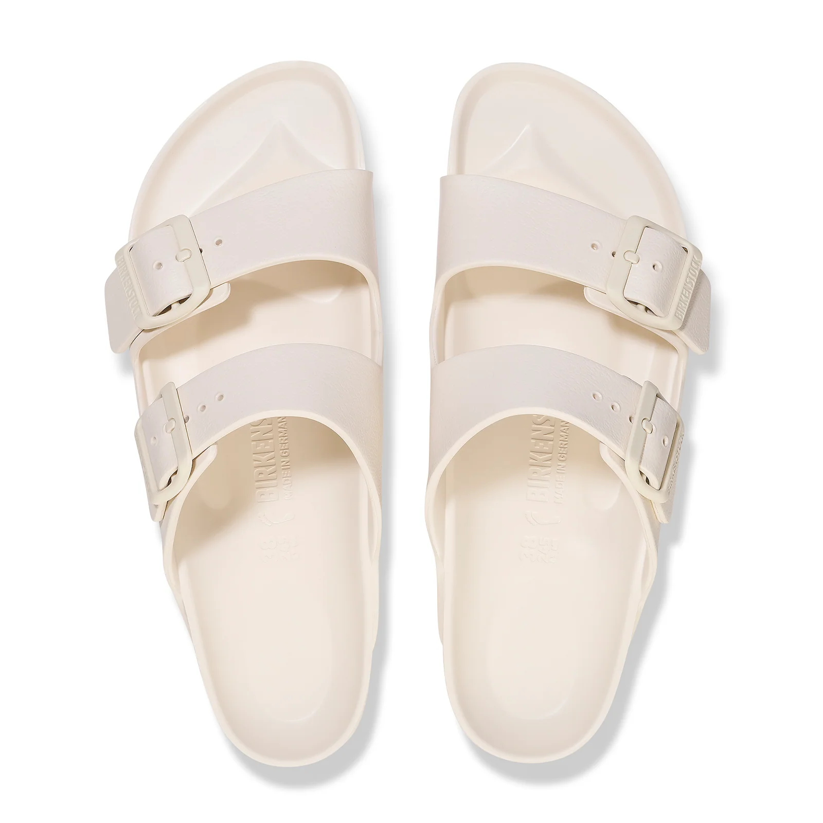 Birkenstock Arizona EVA Narrow Slide Sandal (Women) - Eggshell - Image 2