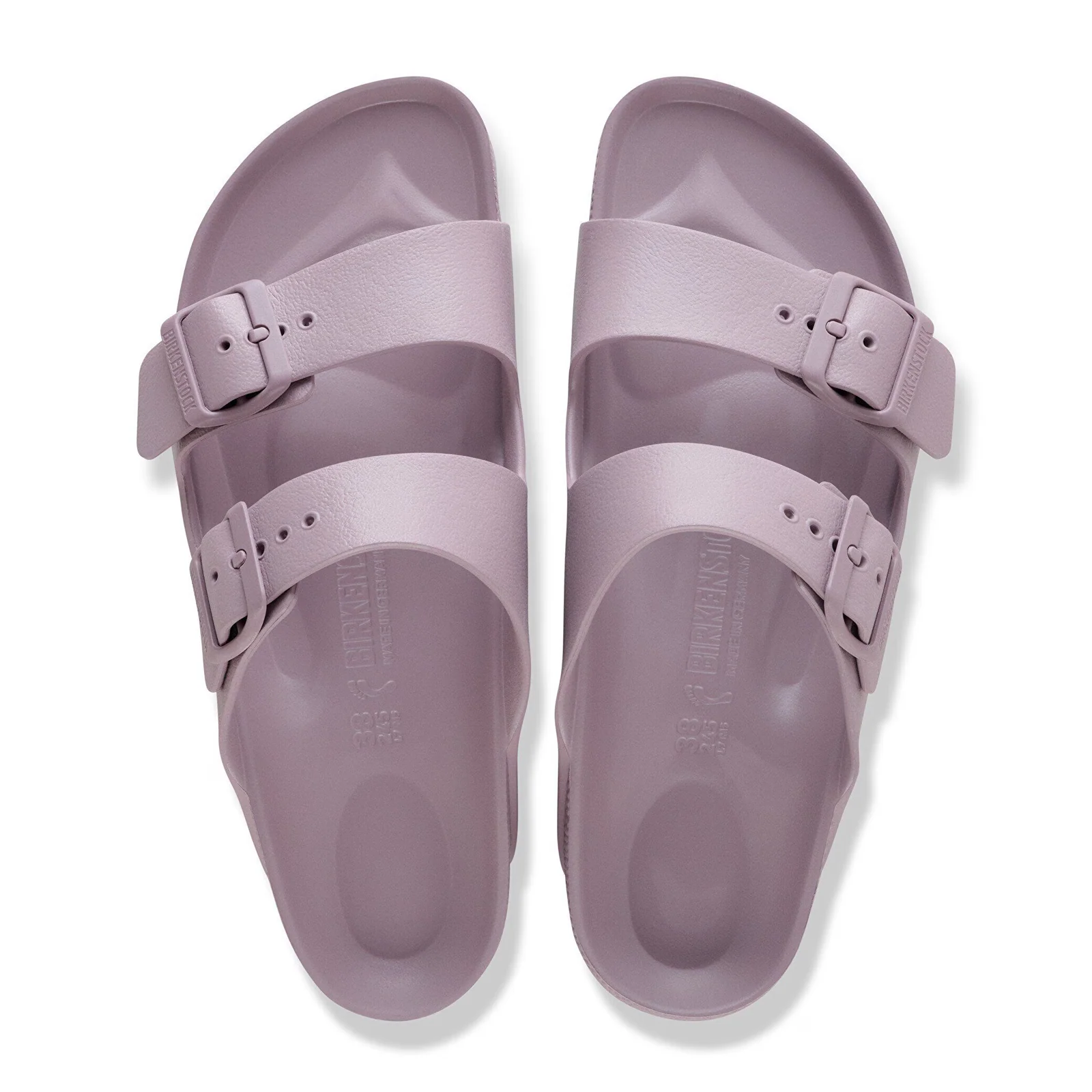 Birkenstock Arizona EVA Narrow Slide Sandal (Women) - Faded Purple - Image 2