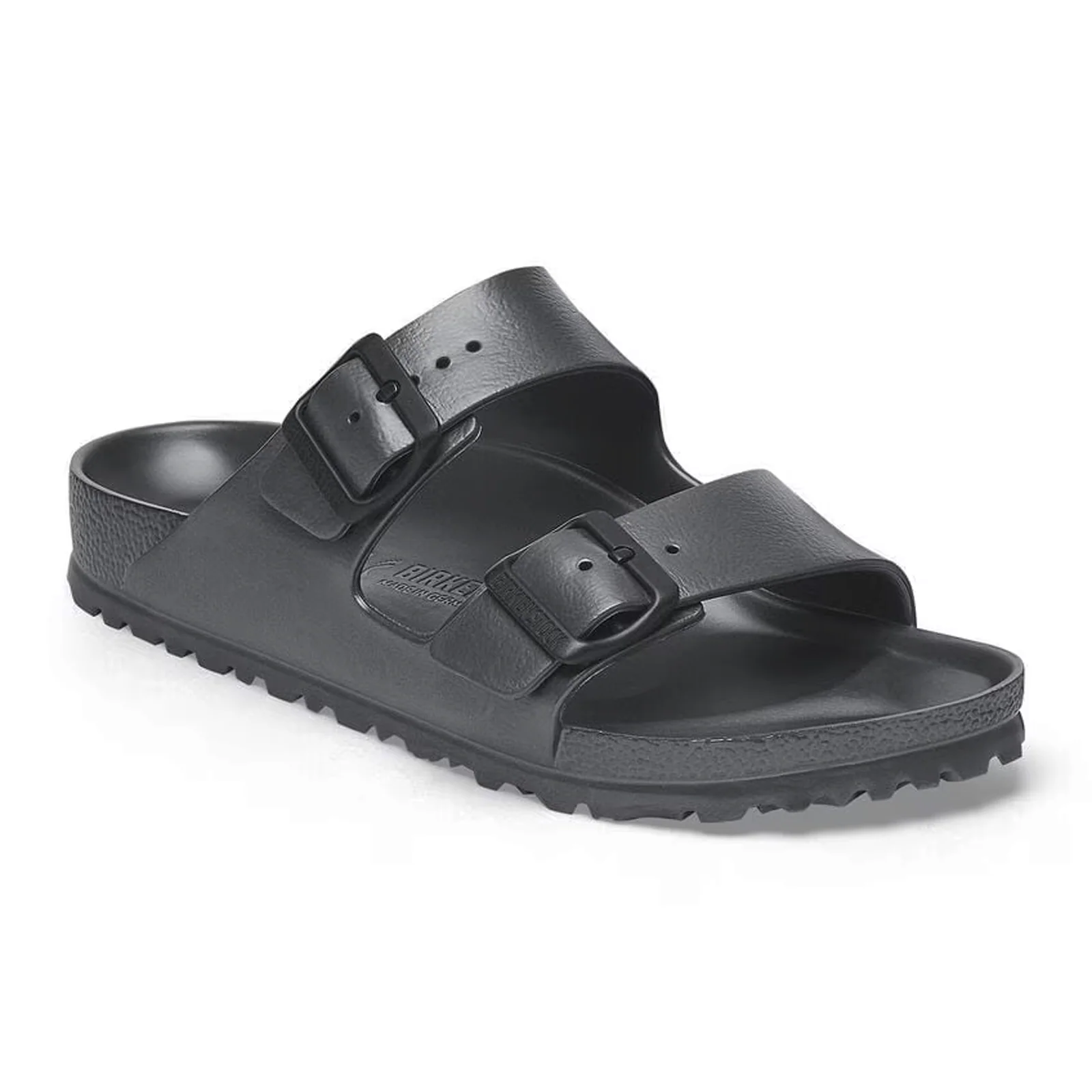 Birkenstock Arizona EVA Narrow Slide Sandal (Women) - Metallic Anthracite