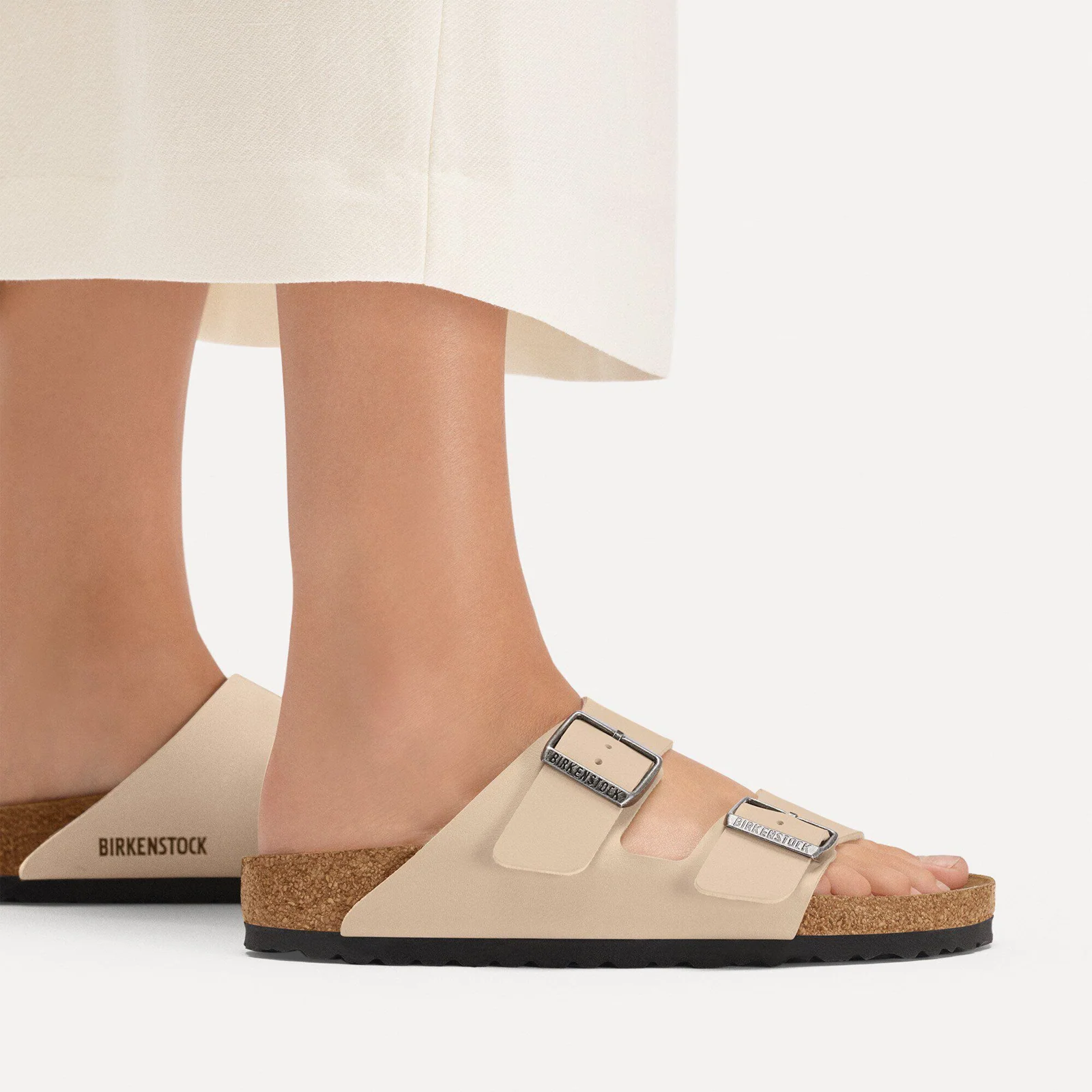 Birkenstock Arizona Slide Sandal (Unisex) - Sandcastle Birko-Flor - Image 7