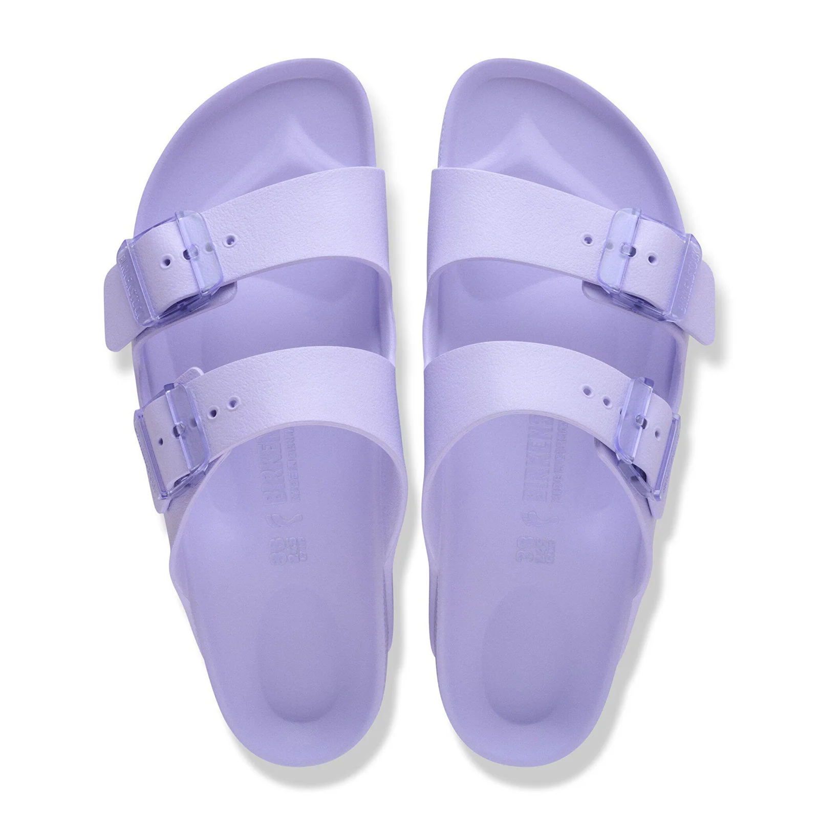 Birkenstock Arizona Stealth Buckle EVA Slide Sandal (Women) - Purple Fog - Image 2
