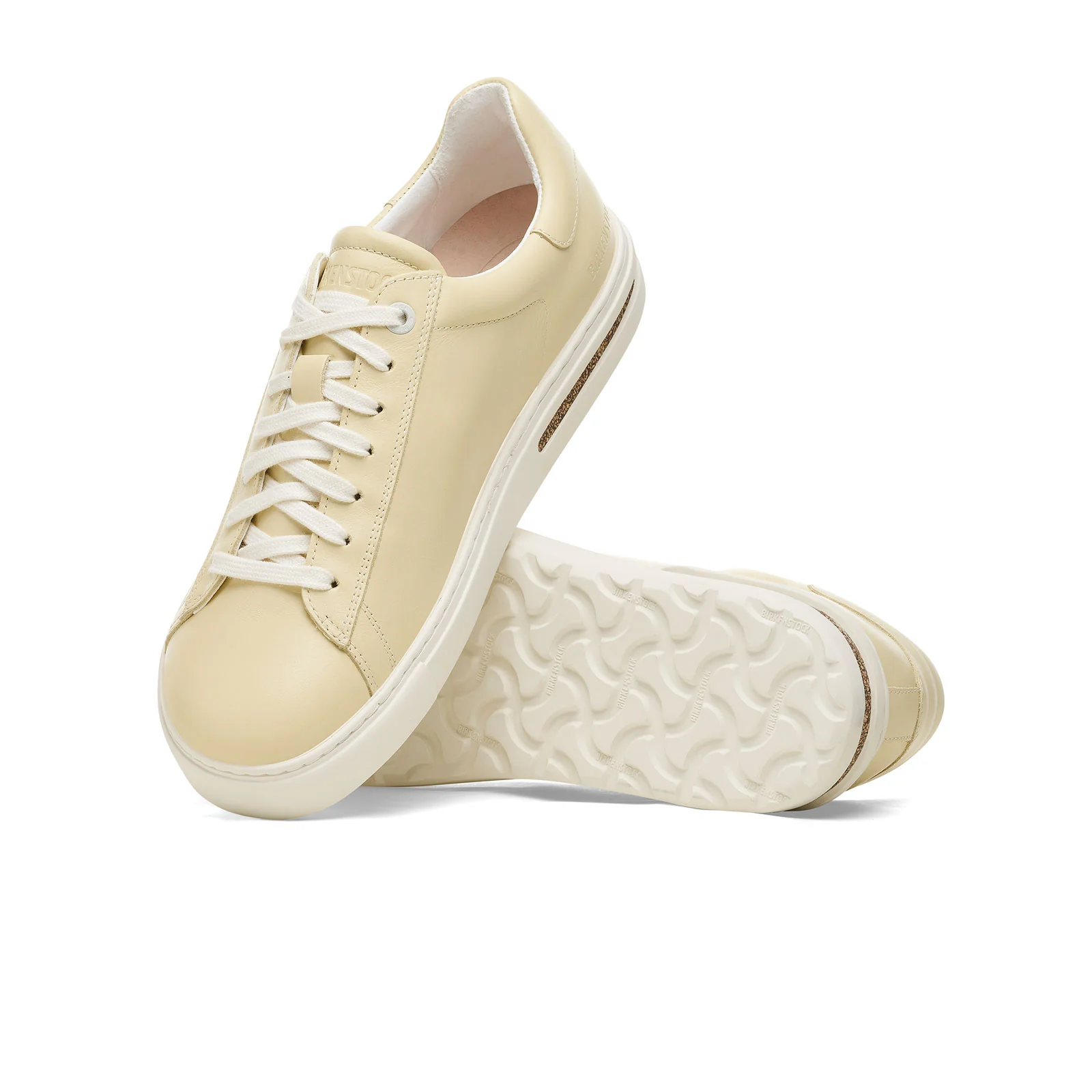 Birkenstock Bend Narrow Sneaker (Women) - Butter Leather - Image 3