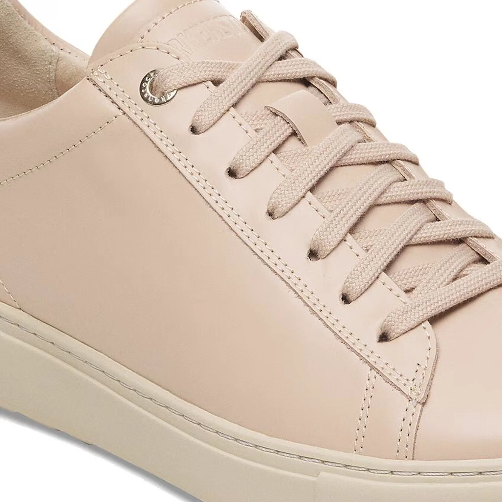 Birkenstock Bend Narrow Sneaker (Women) - Glossy New Beige Leather - Image 5