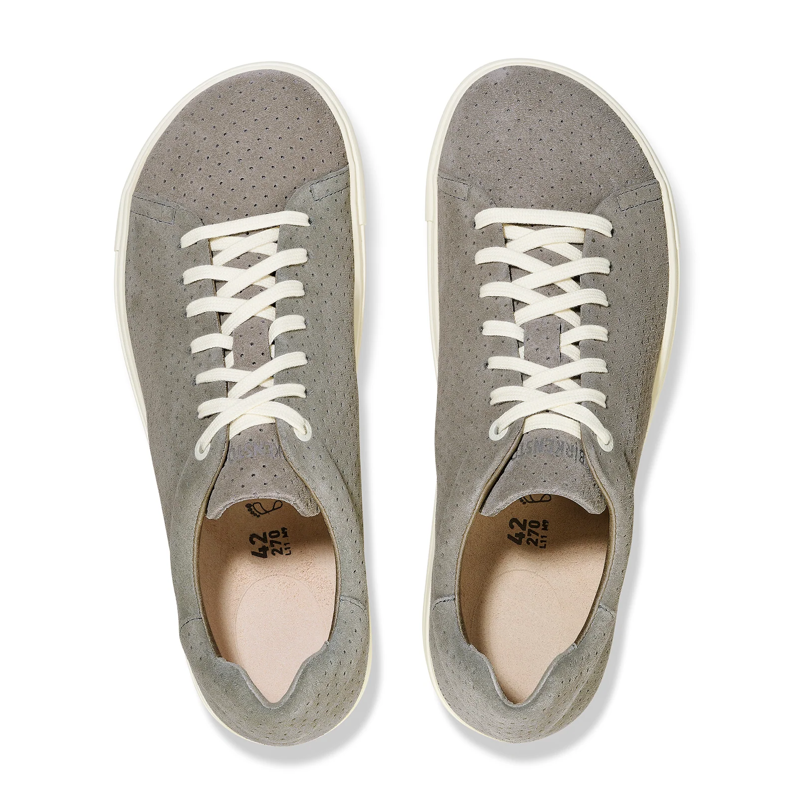 Birkenstock Bend Sneaker (Men) - Dotted Stone Coin Suede - Image 2