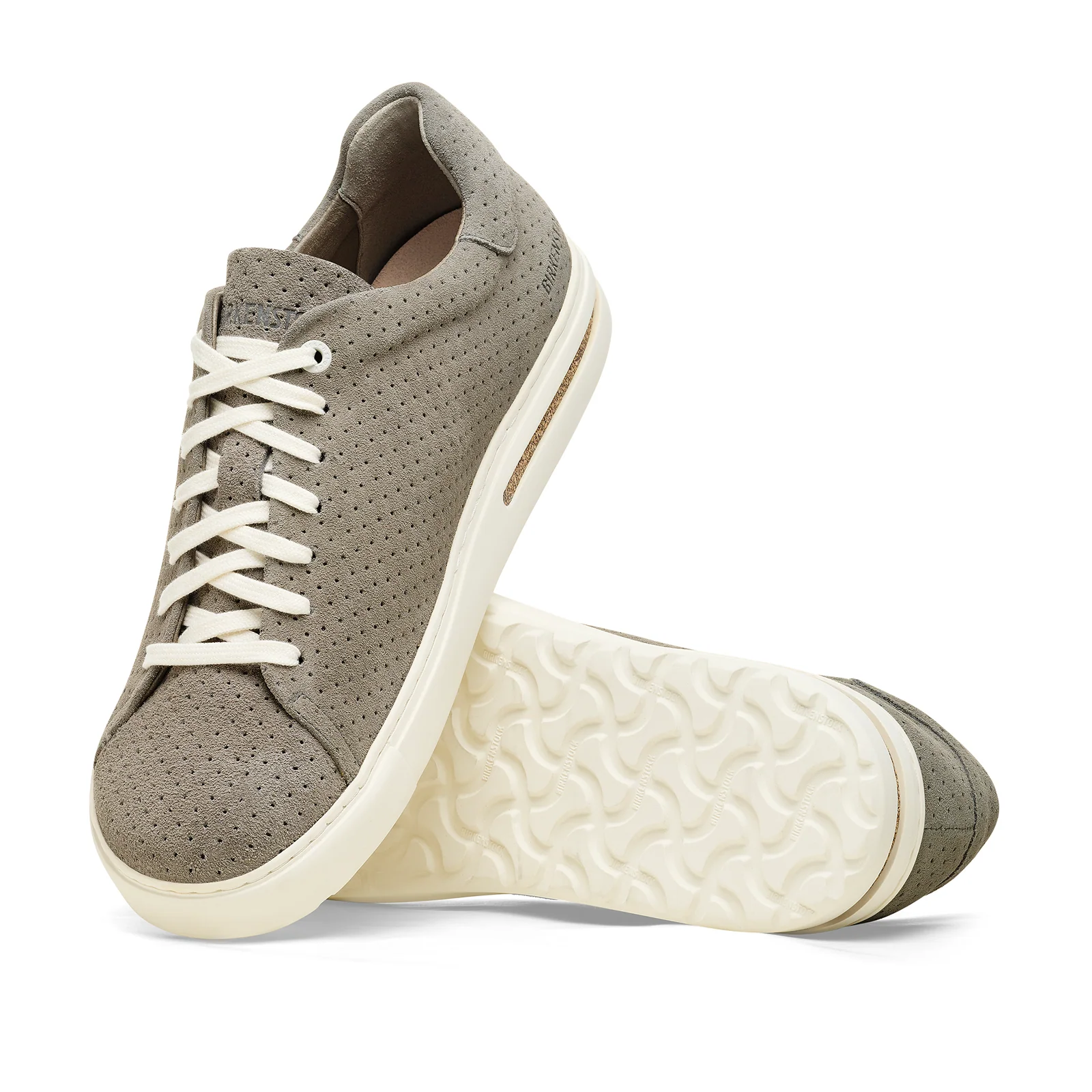 Birkenstock Bend Sneaker (Men) - Dotted Stone Coin Suede - Image 3