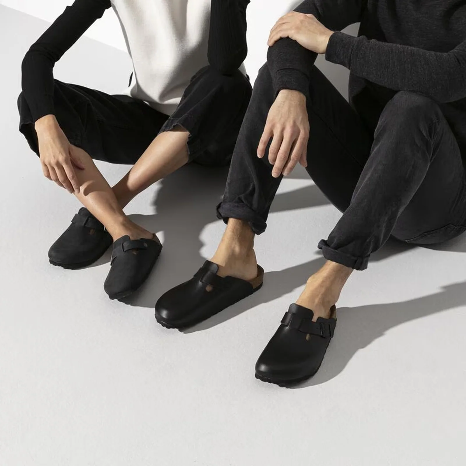 Birkenstock Boston Clog (Unisex) - Black Oiled Leather - Image 8