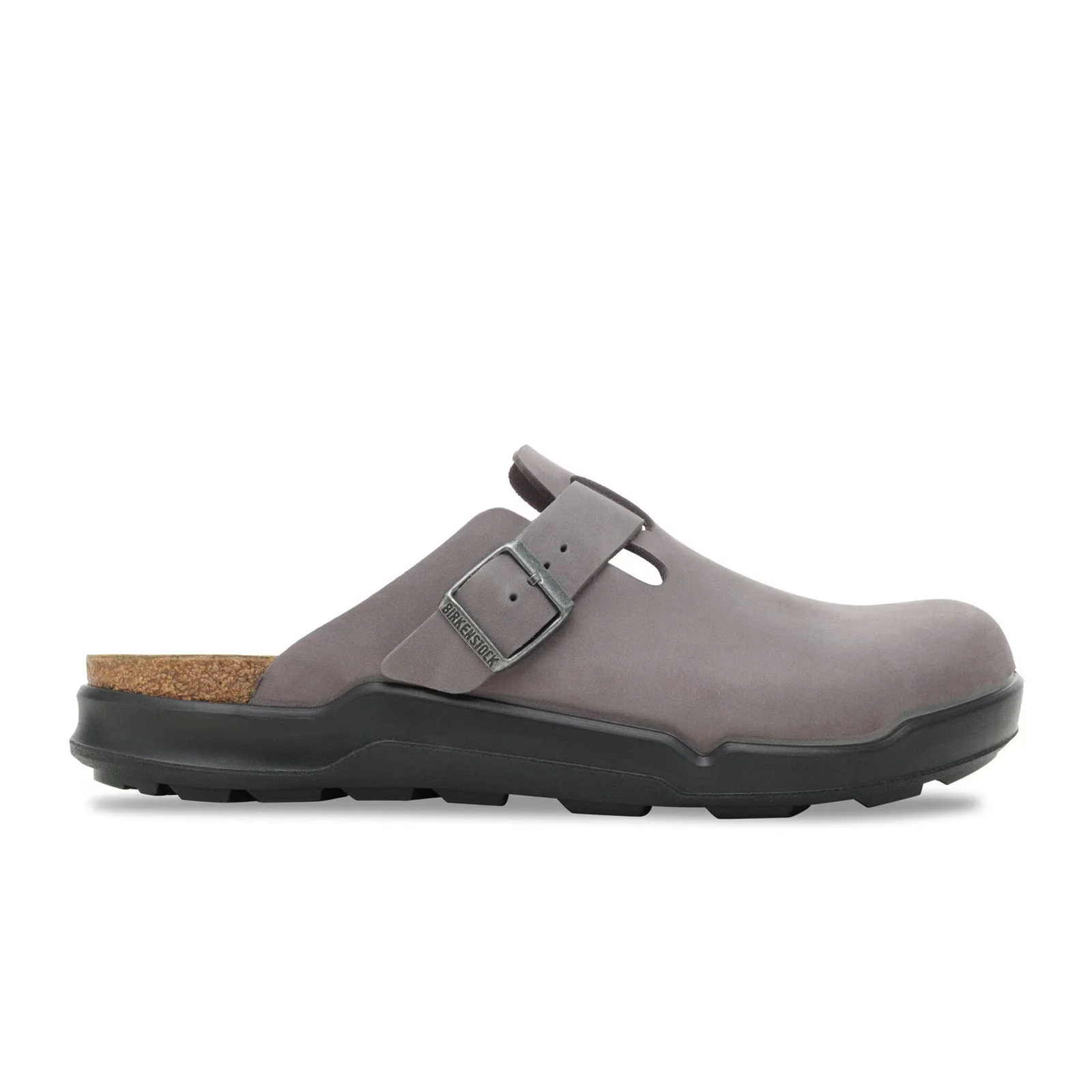 Birkenstock Boston Crosstown Clog (Men) - Iron Oiled Leather - Image 4