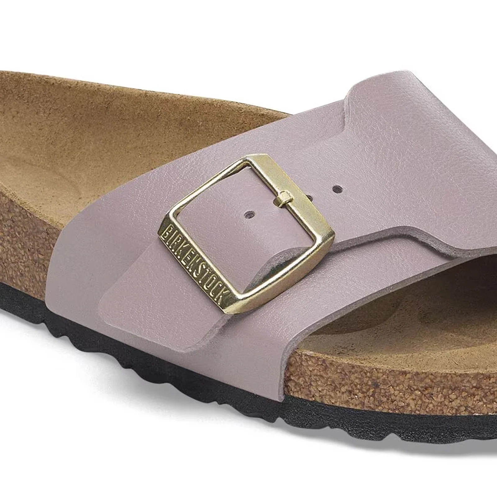 Birkenstock Catalina Narrow Slide Sandal (Women) - Graceful Faded Purple Birko-Flor - Image 5