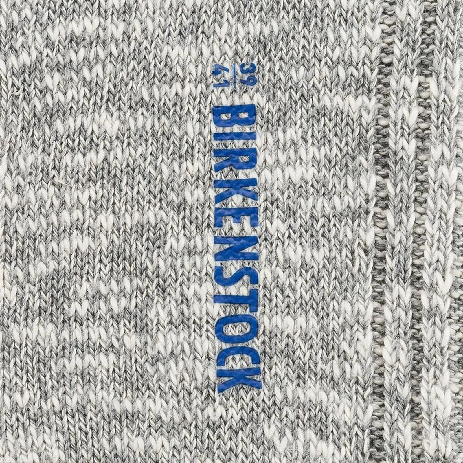 Birkenstock Cotton Slub Crew Sock (Women) - Gray/White - Image 4