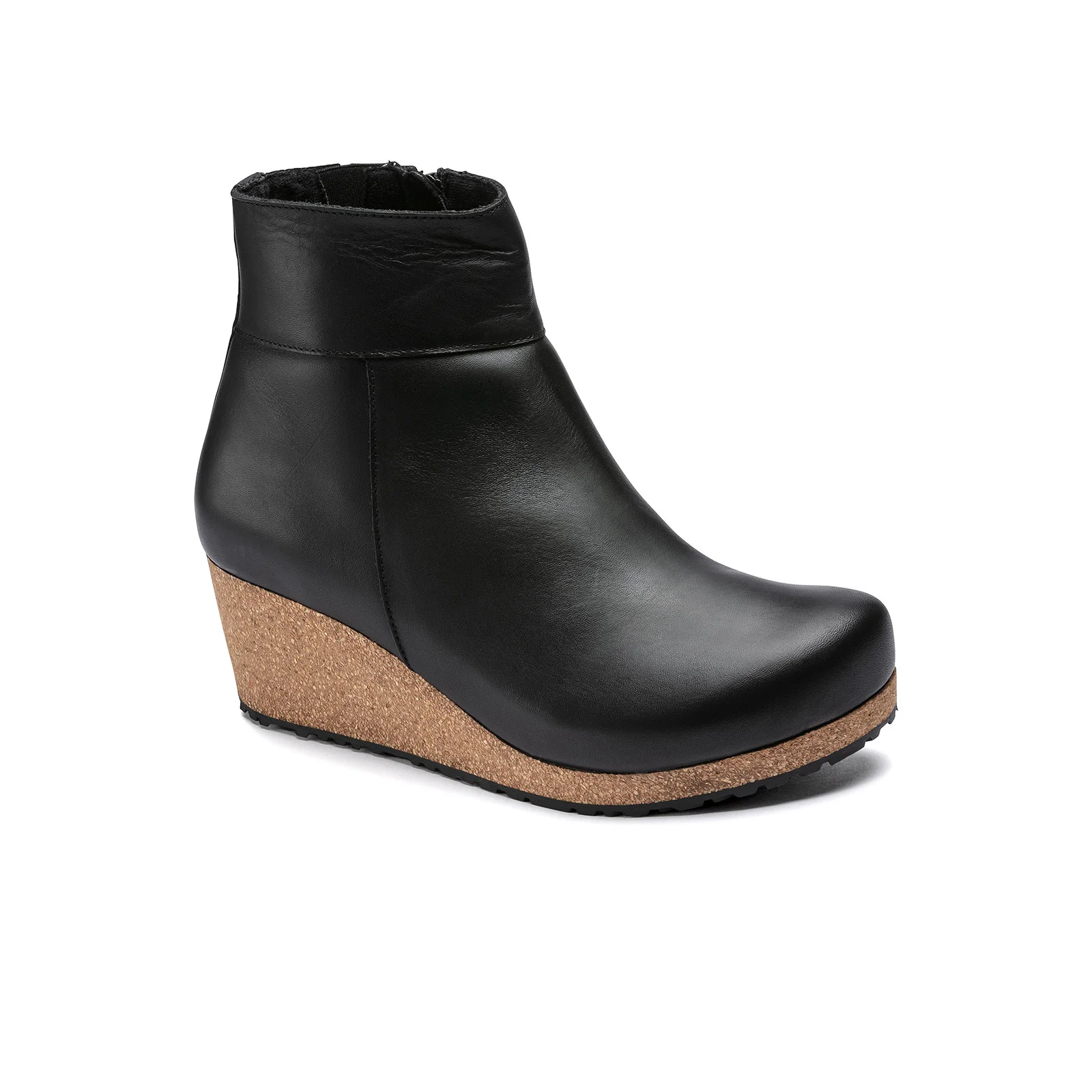 Birkenstock Ebba Narrow Wedge Boot (Women) - Black Leather