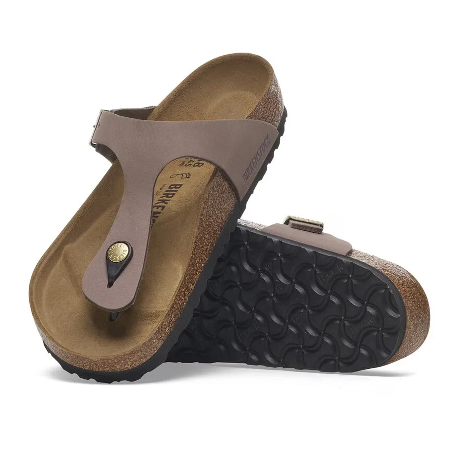 Birkenstock Gizeh Sandal (Women) - Faded Purple Nubuck - Image 3