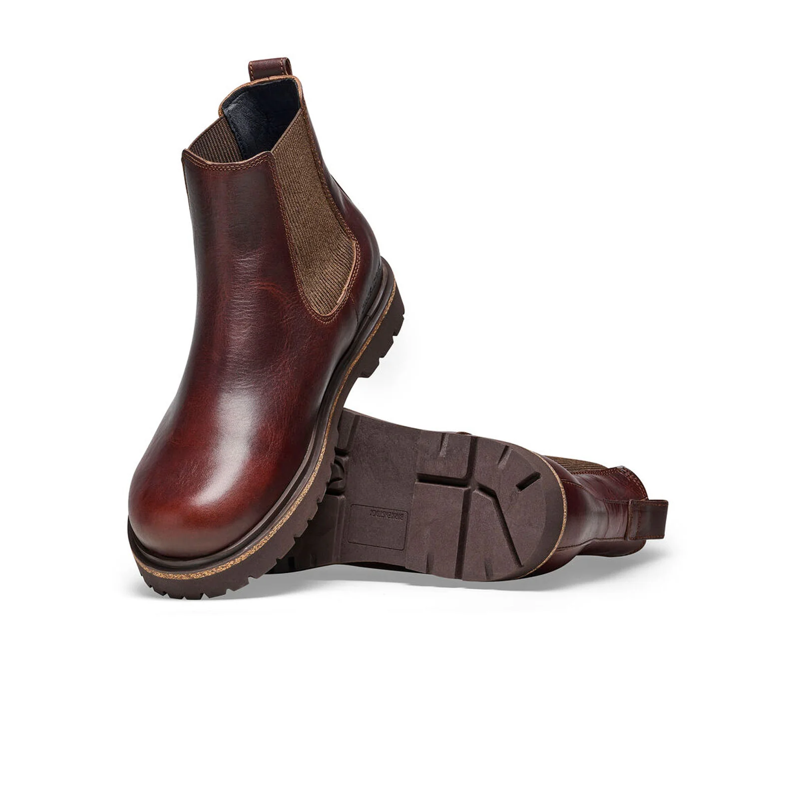 Birkenstock Highwood Chelsea Boot (Unisex) - Chocolate Leather - Image 3