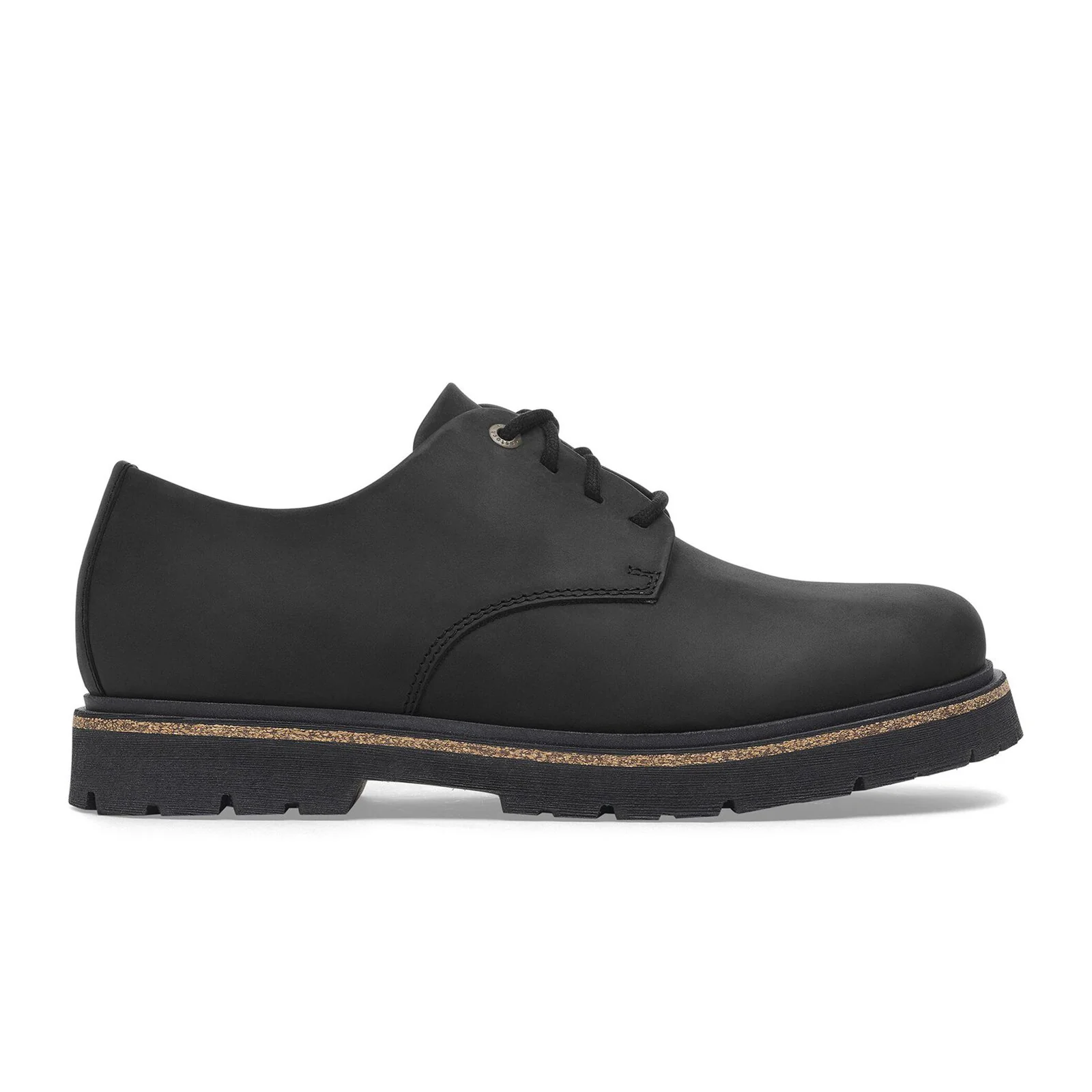 Birkenstock Highwood Low Oxford (Men) - Black Oiled Leather - Image 4