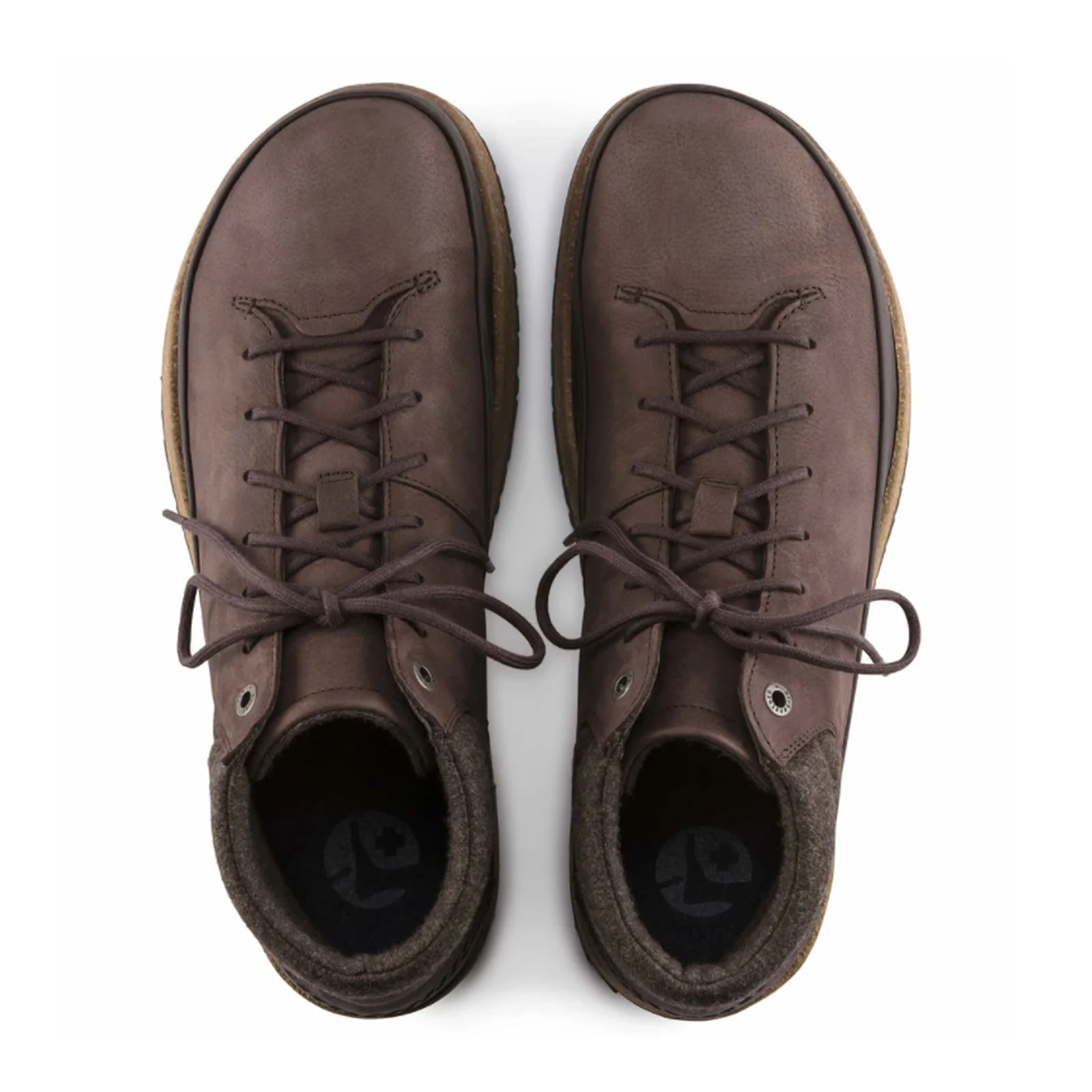 Birkenstock Honnef High Lace Up Ankle Boot (Unisex) - Roast Oiled Leather - Image 2