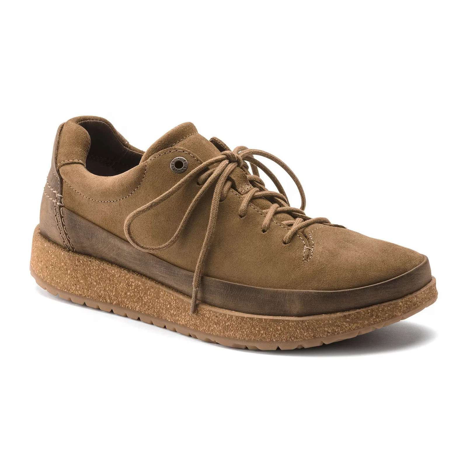 Birkenstock Honnef Low Lace Up (Unisex) - Tea Suede