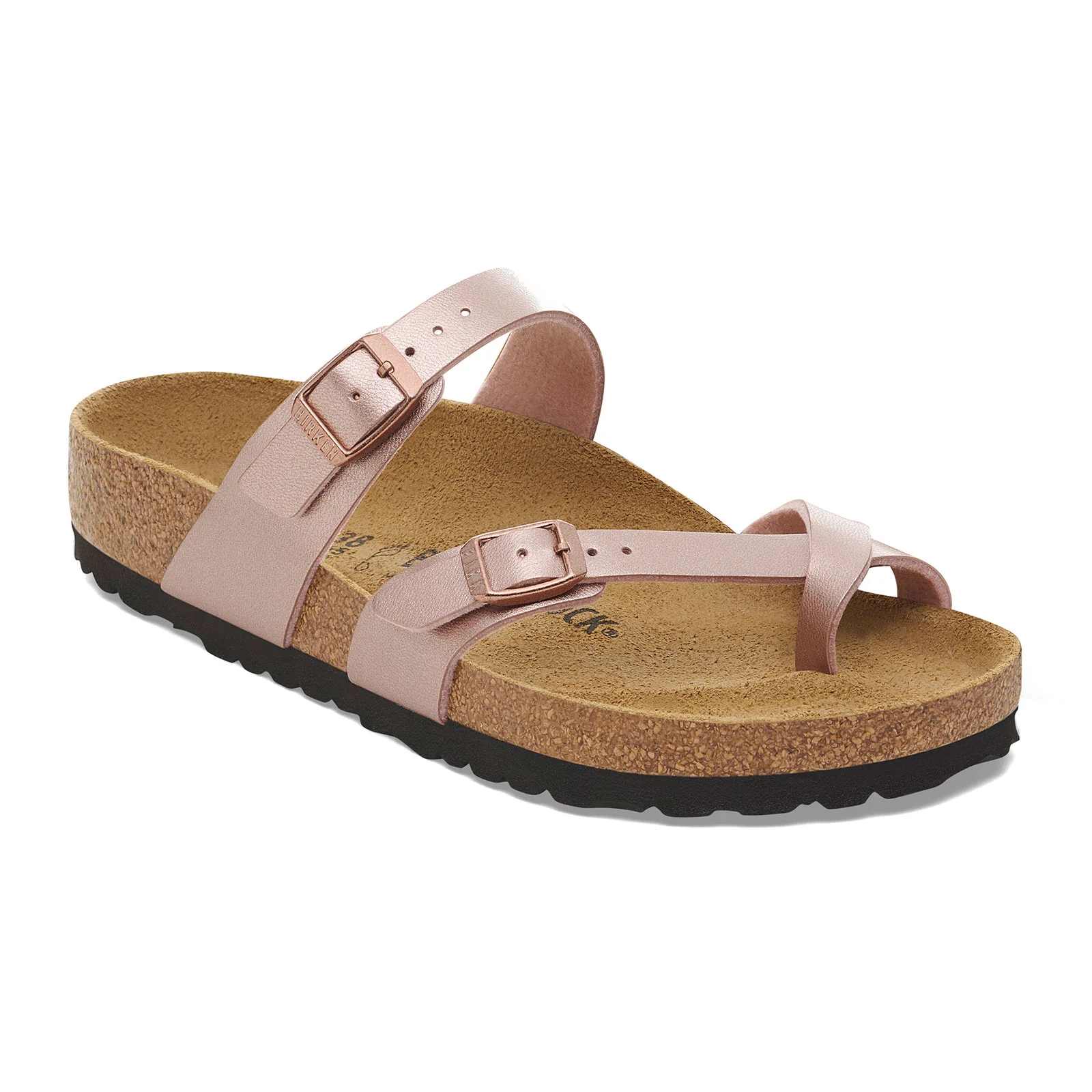 Birkenstock Mayari Sandal (Women) - Metallic Copper Birko-Flor