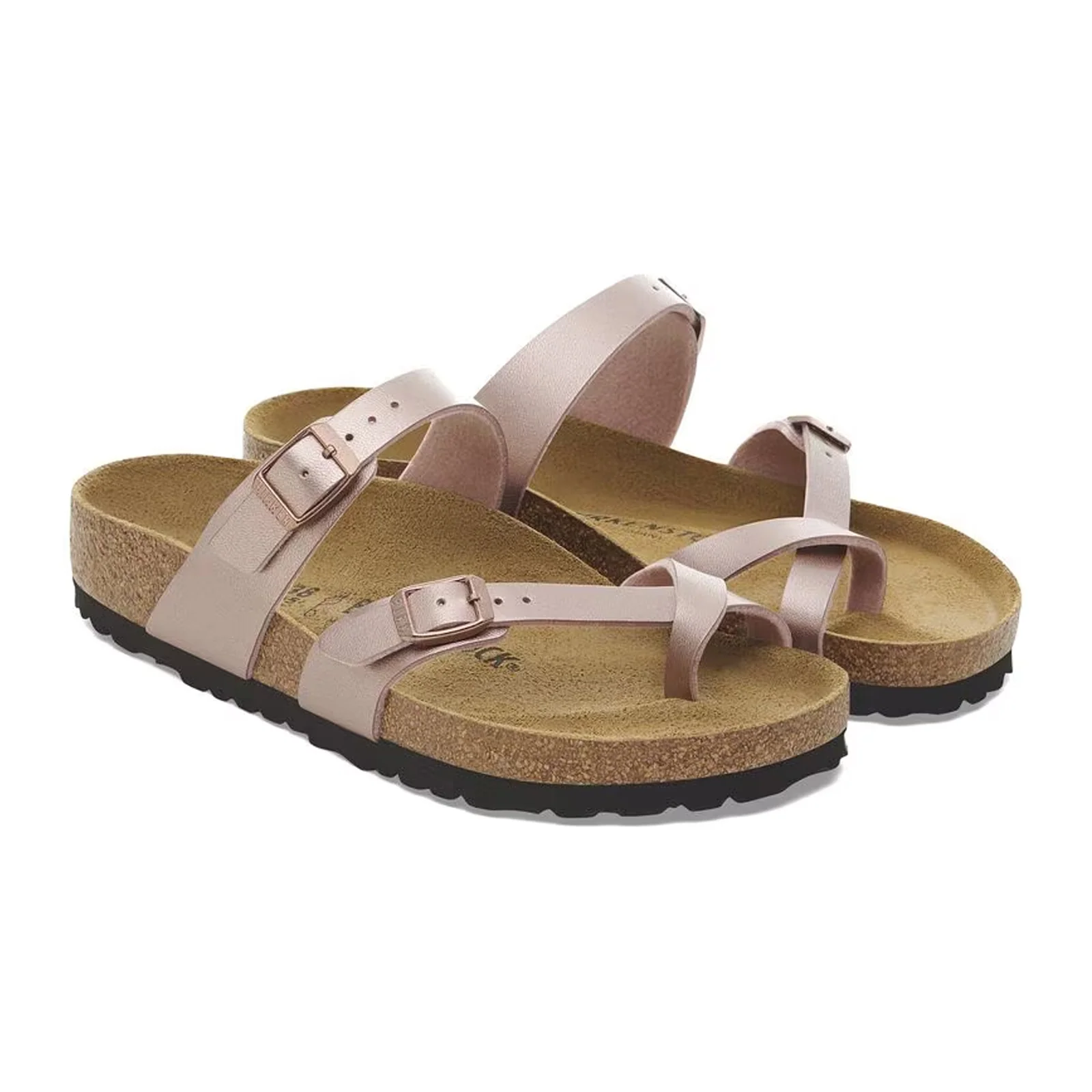 Birkenstock Mayari Sandal (Women) - Metallic Copper Birko-Flor - Image 4