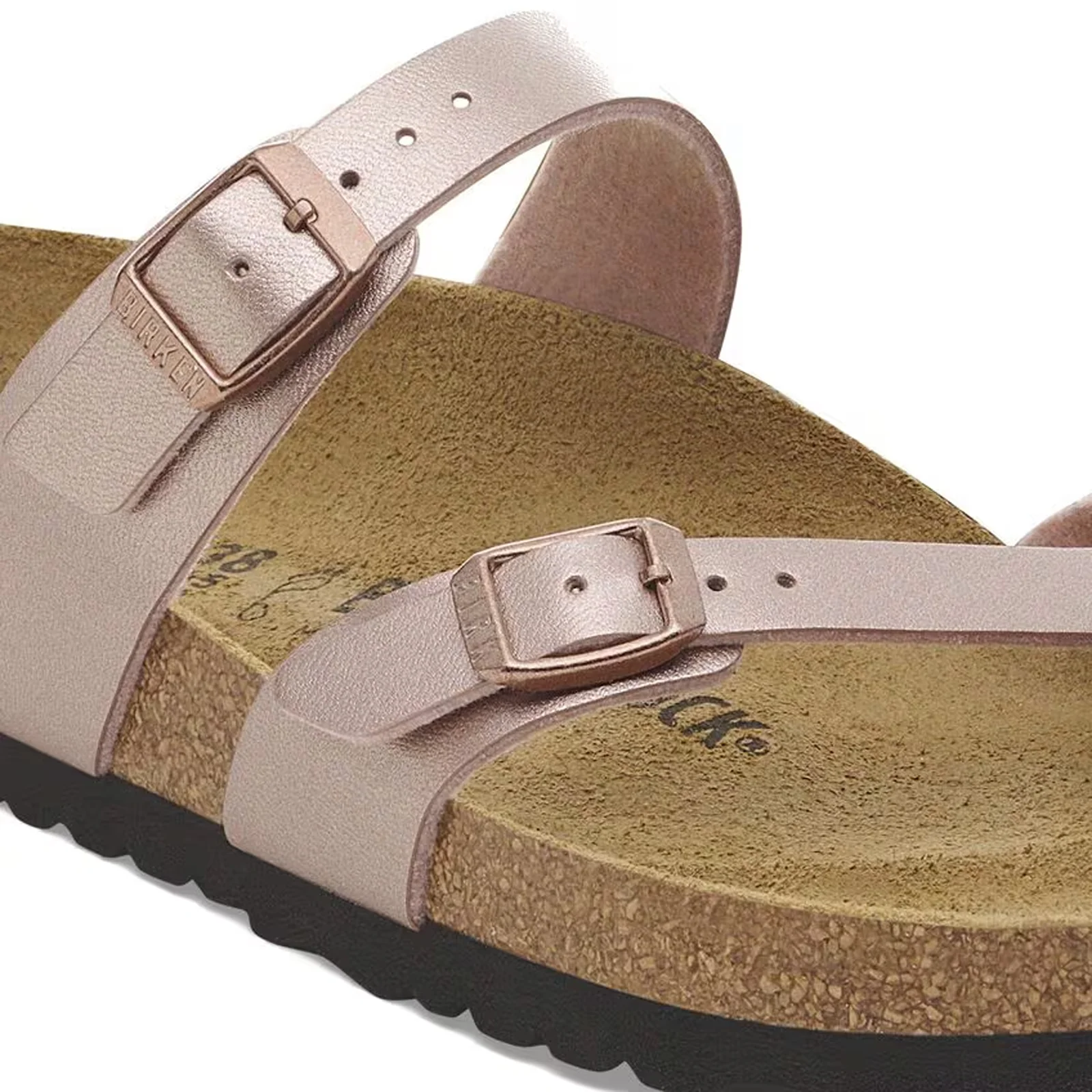Birkenstock Mayari Sandal (Women) - Metallic Copper Birko-Flor - Image 5